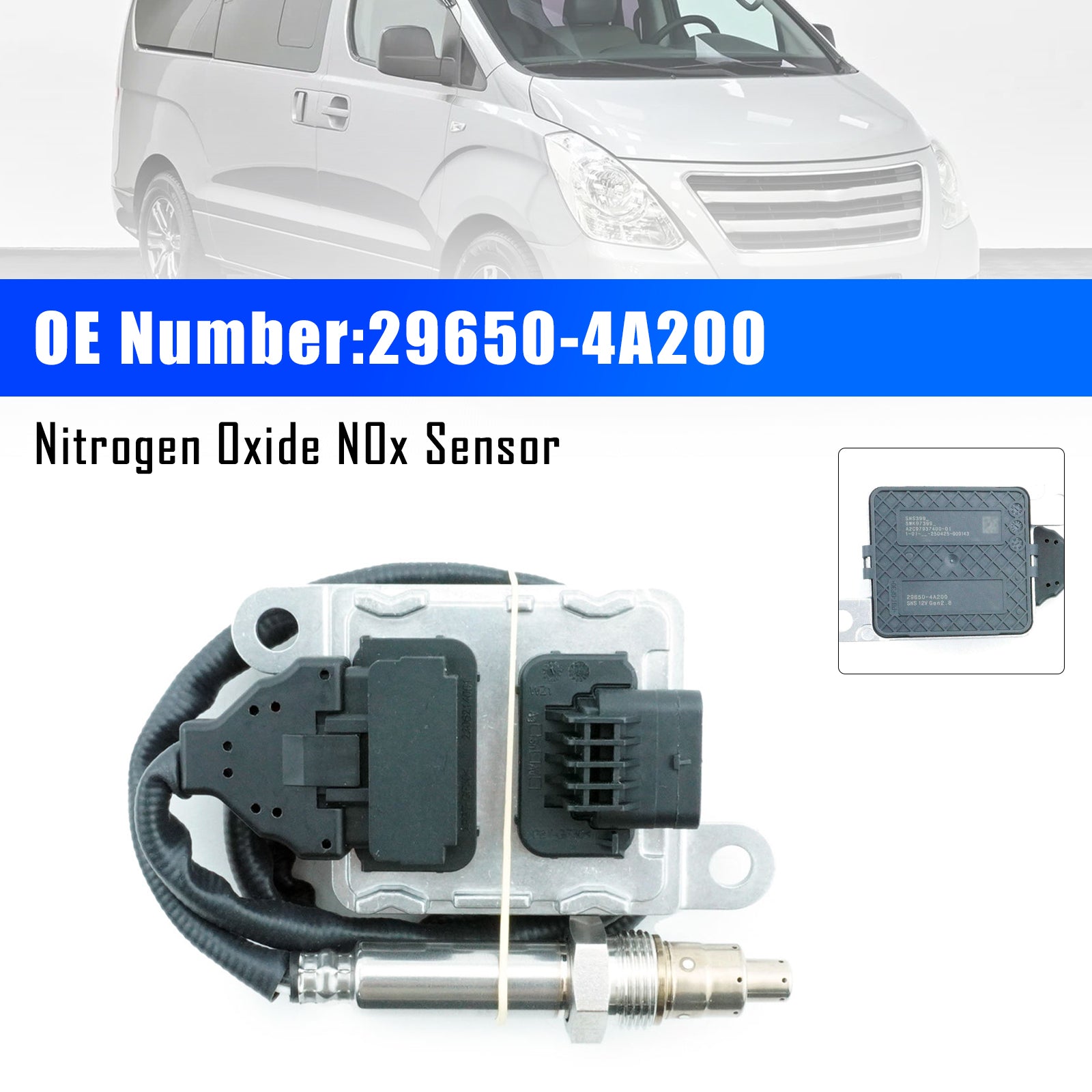 Nitrogen Oxide NOx Sensor 29650-4A200 For Hyundai Grand Starex H-1 H1 2.5L DIESELS