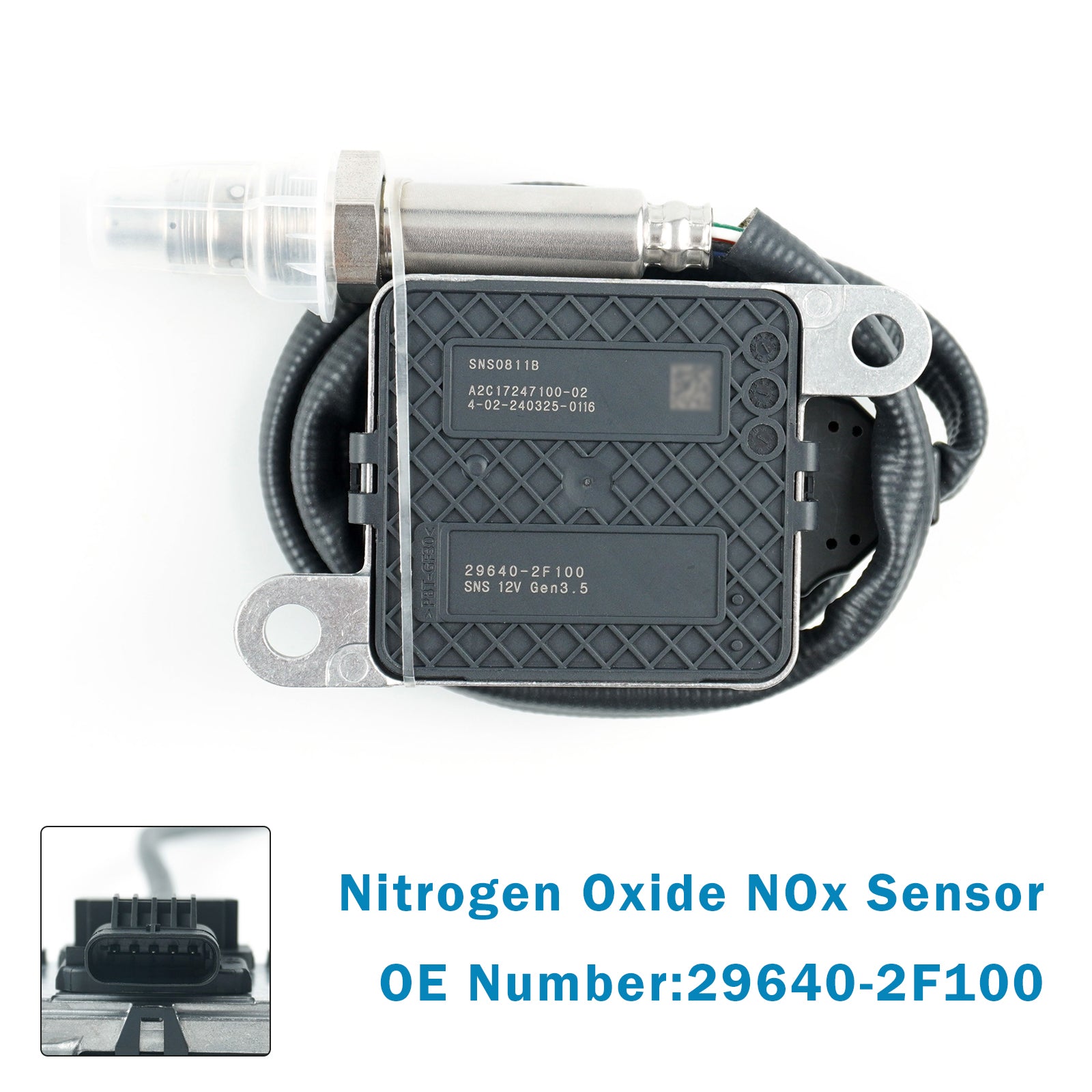 Nitrogen Oxide NOx Sensor 29640-2F100 For Hyundai Santa Fe 2.0 Palisade 2.2