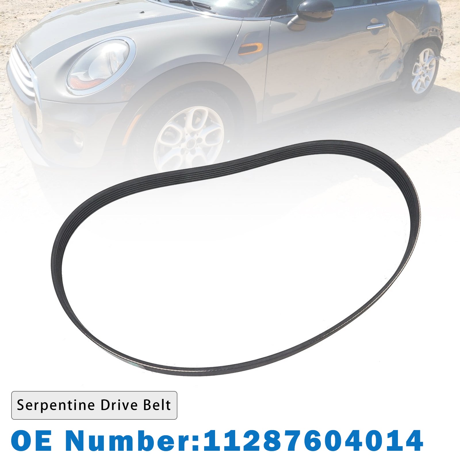 Alternator Serpentine Drive Belt for Mini Cooper Paceman Countryman 11-16