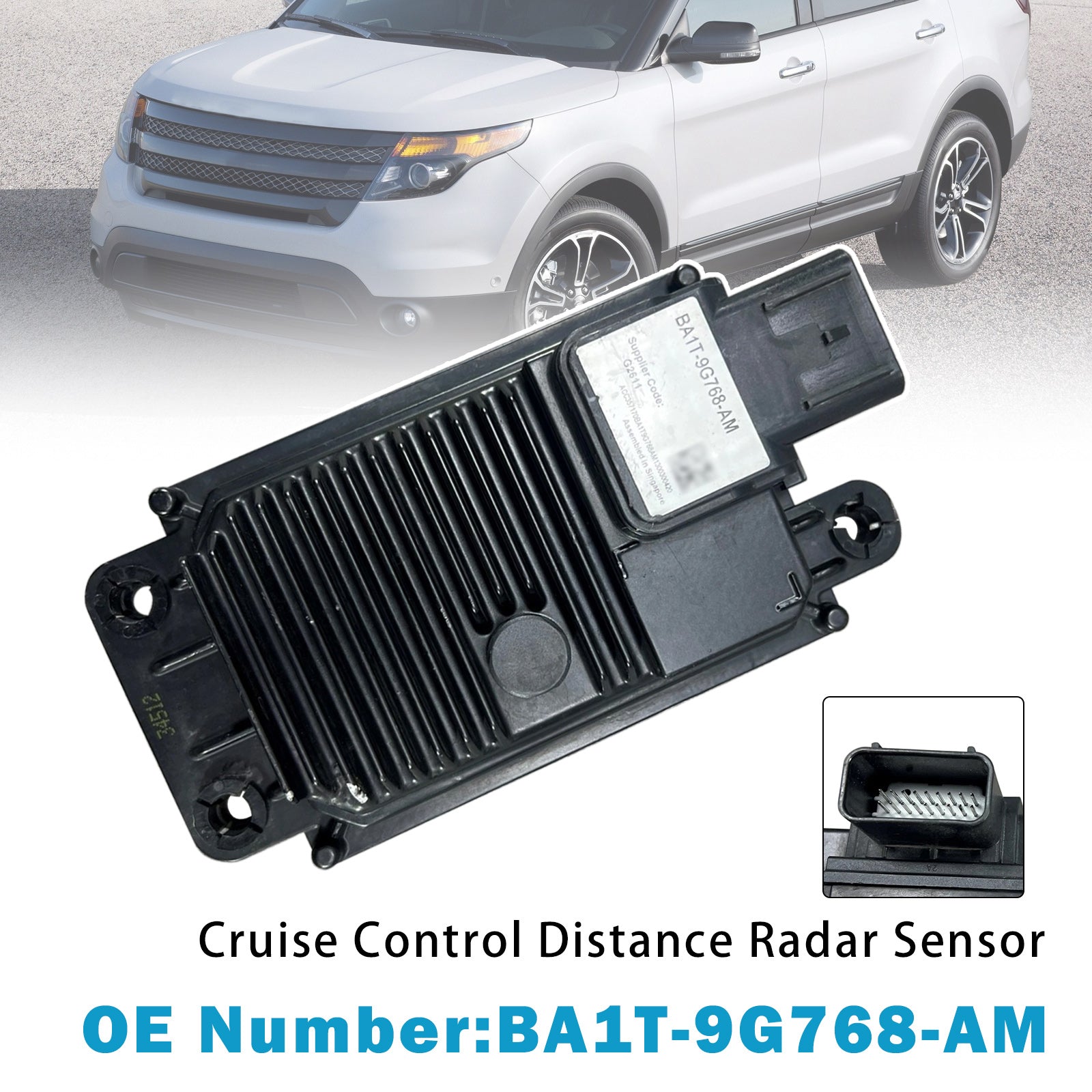 Adaptive Cruise Control Sensor Radar BA1T-9G768-AM For Ford Edge Explorer 2012-2014