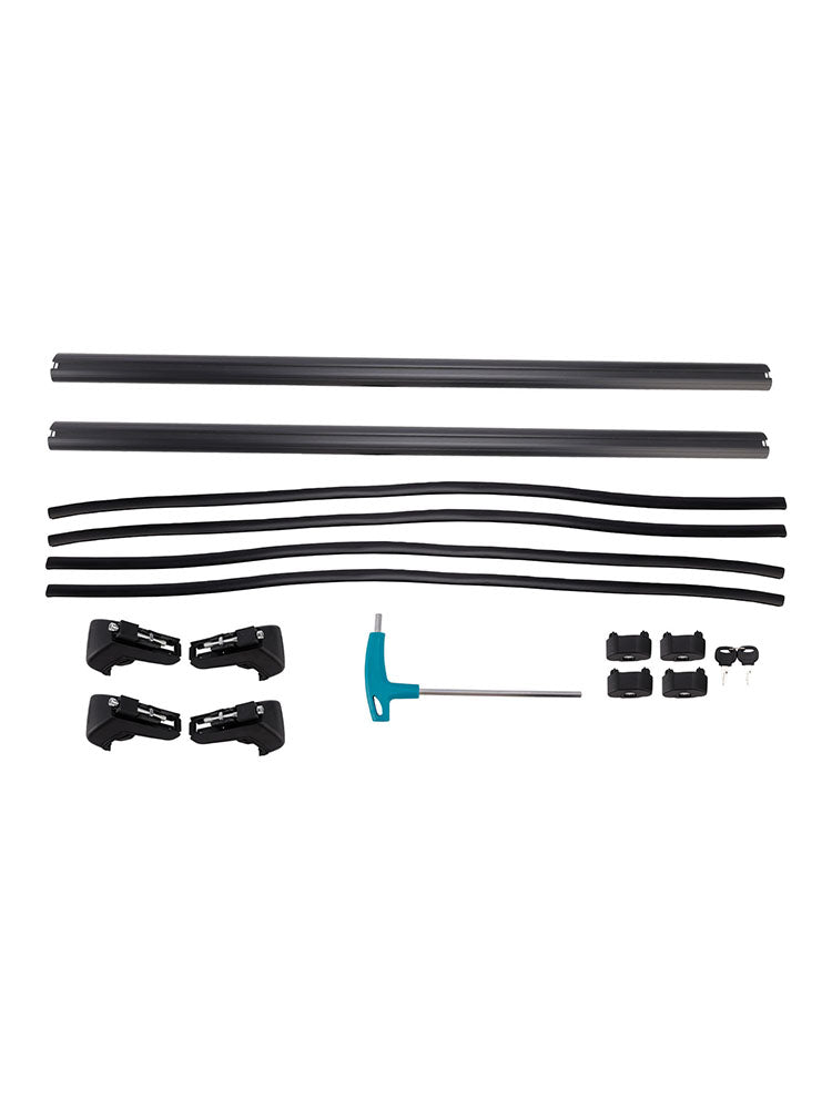 135CM Universal Aluminium Car Roof Rack Luggage Carrier Cross Bar Rail Lockable