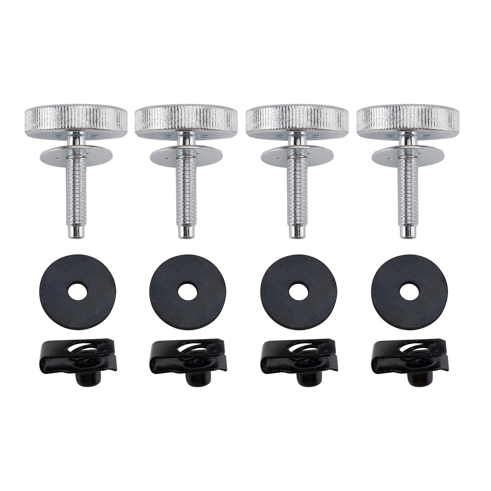 4X Saddlebag Safety Bolt Kit Anti-Theft Bolt For Road King Street Road Glide