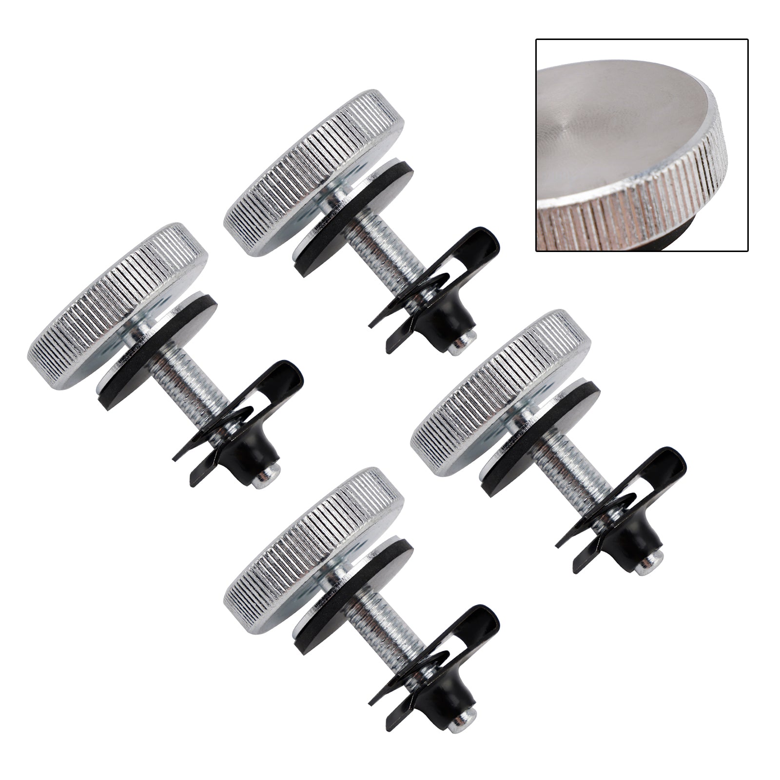 4X Saddlebag Safety Bolt Kit Anti-Theft Bolt For Road King Street Road Glide