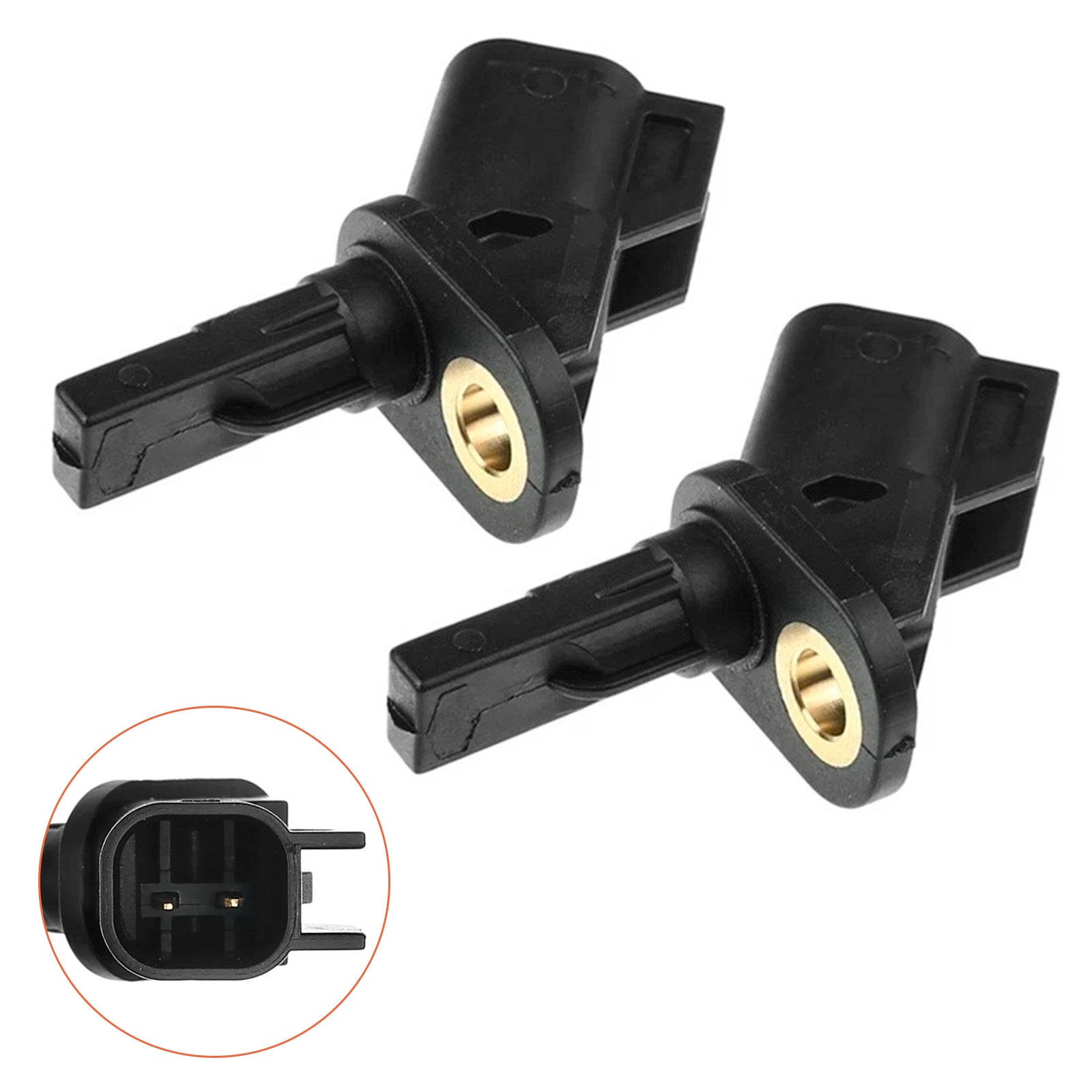 2*Front Left & Right ABS Speed Sensor For Ford Focus 2012-2018