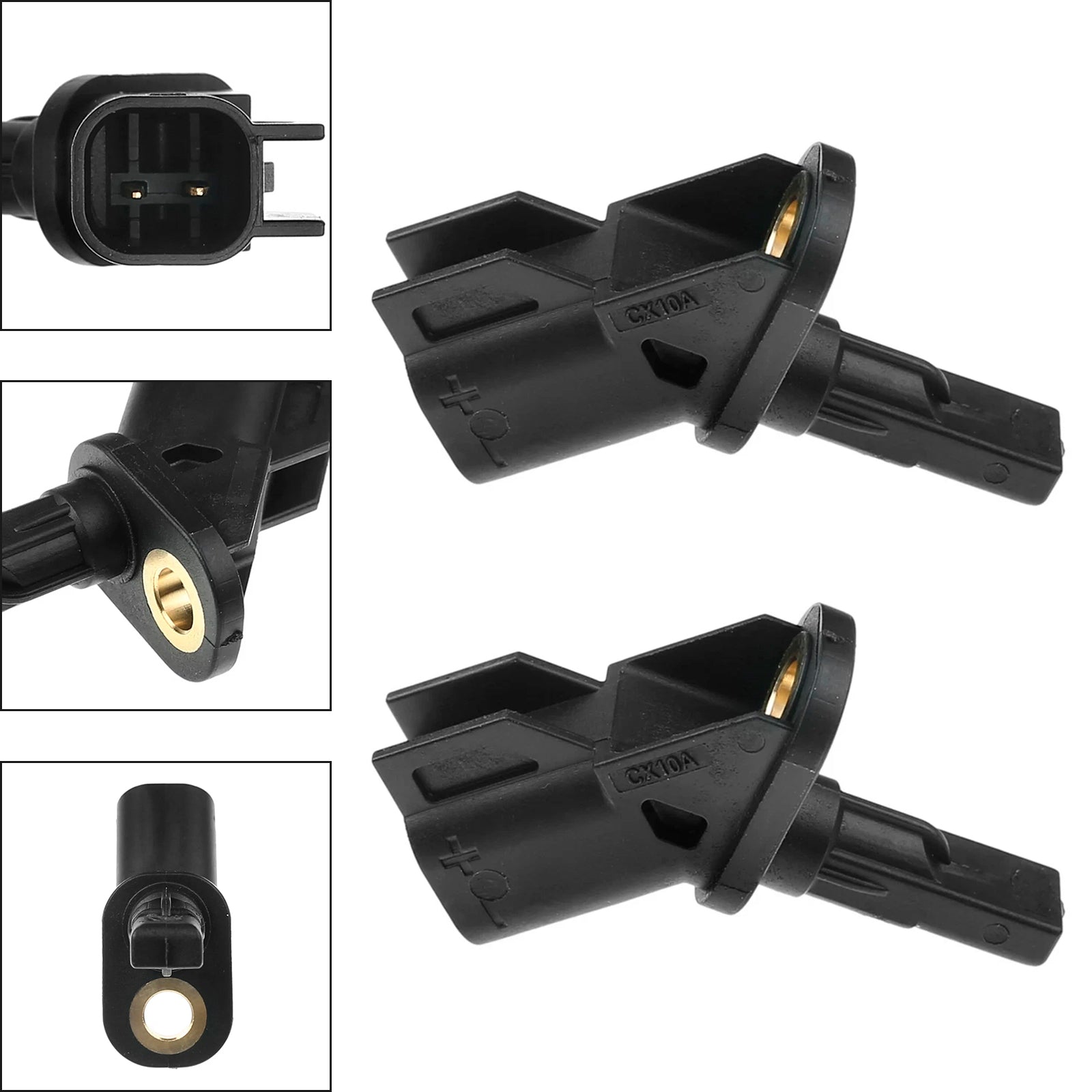 2*Front Left & Right ABS Speed Sensor For Ford Focus 2012-2018