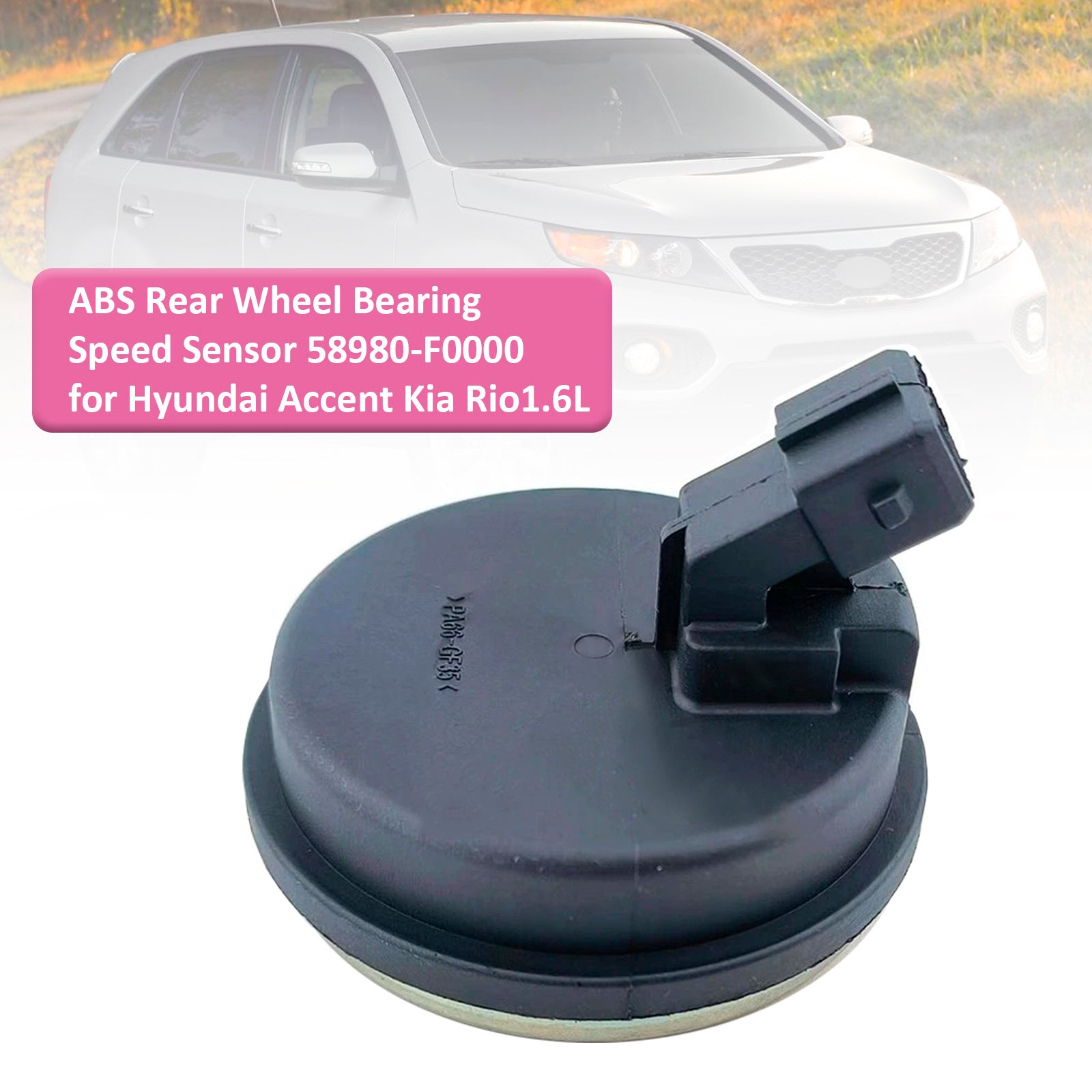 ABS Rear Wheel Bearing Speed Sensor 58980-F0000 For Hyundai Accent