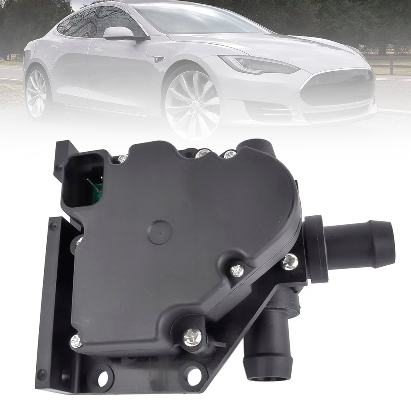 Coolant 4-Way Valve Actuator 6007370-00-B For Tesla Model S/X 4-Door 2012-2021