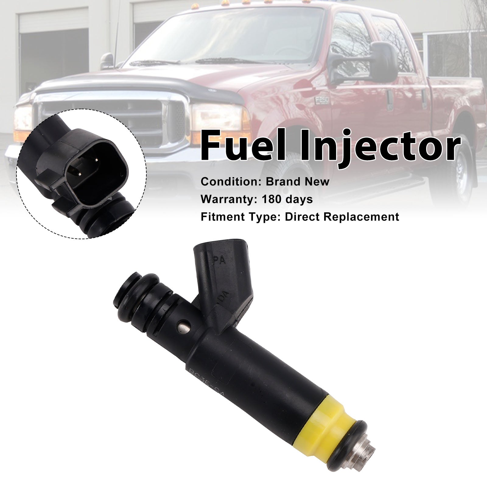 1Pcs Fuel Injector For Ford F-450 Super Duty 6.8L V10 2005-2016 BC3E-CA