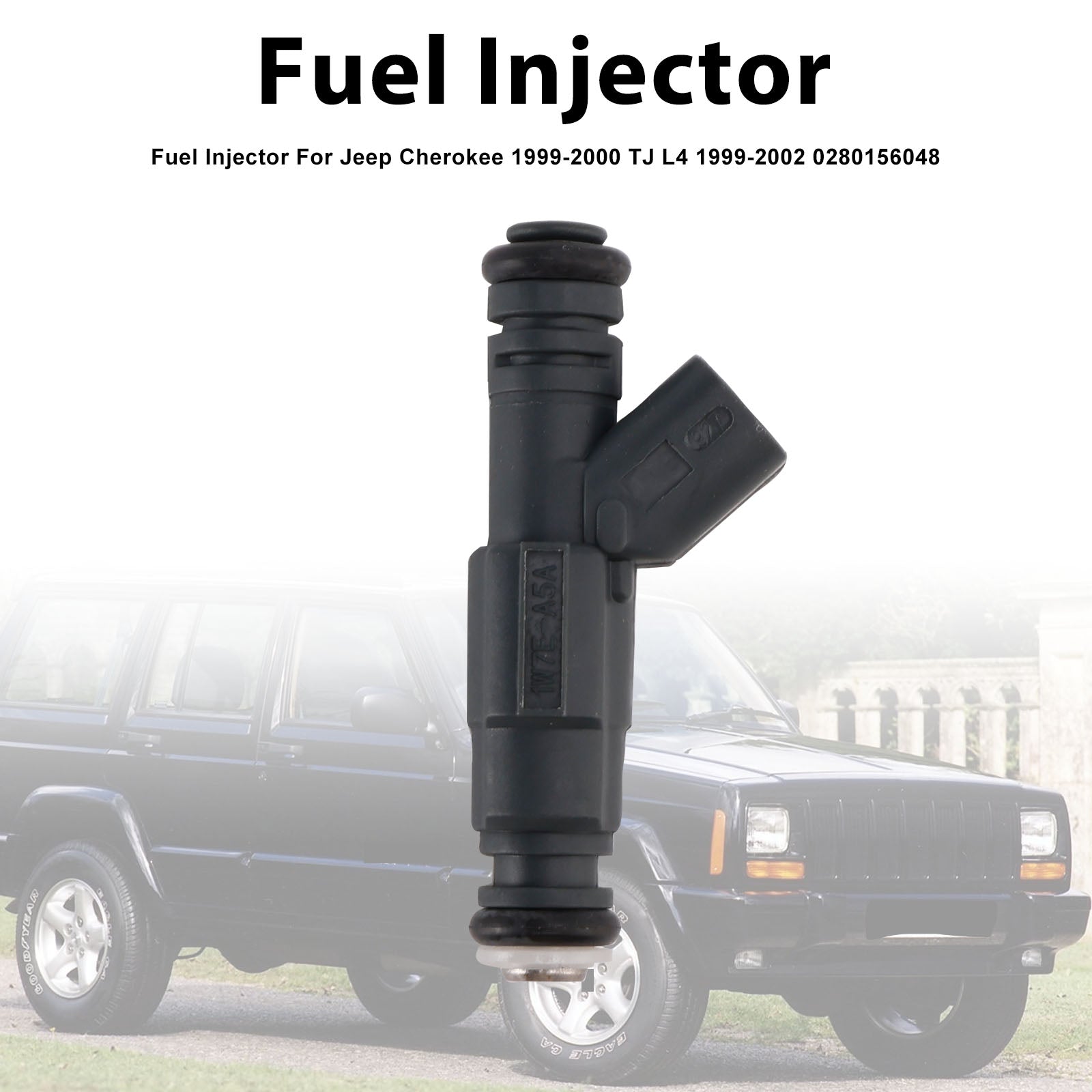 1Pcs Fuel Injector For Jeep Cherokee 1999-2000 TJ L4 1999-2002 0280156048
