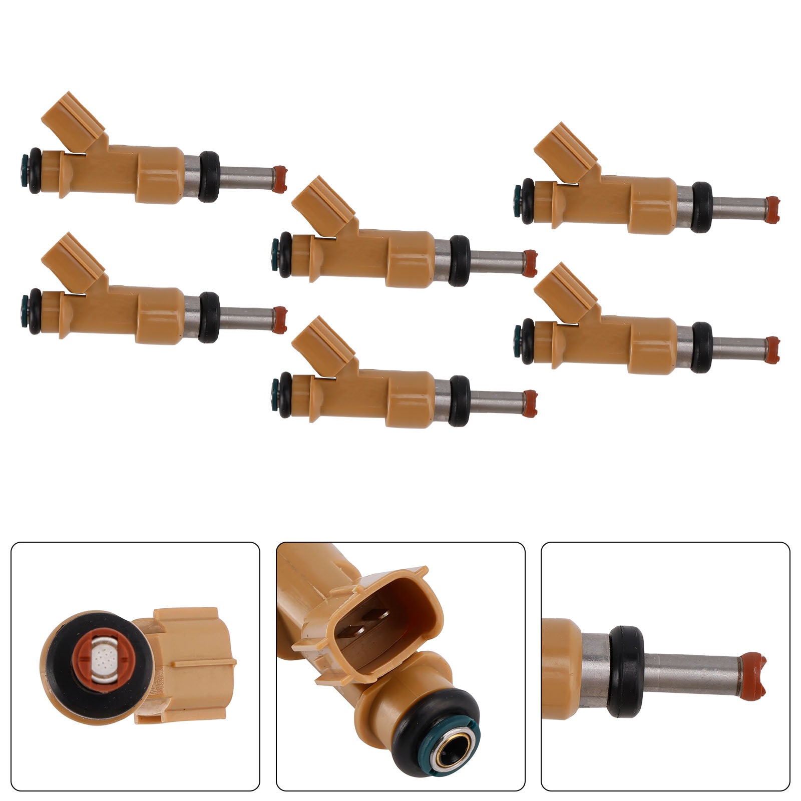 6Pcs Fuel Injector For Toyota 4Runner 2010-19 Tundra 2012-2014 23209-39215