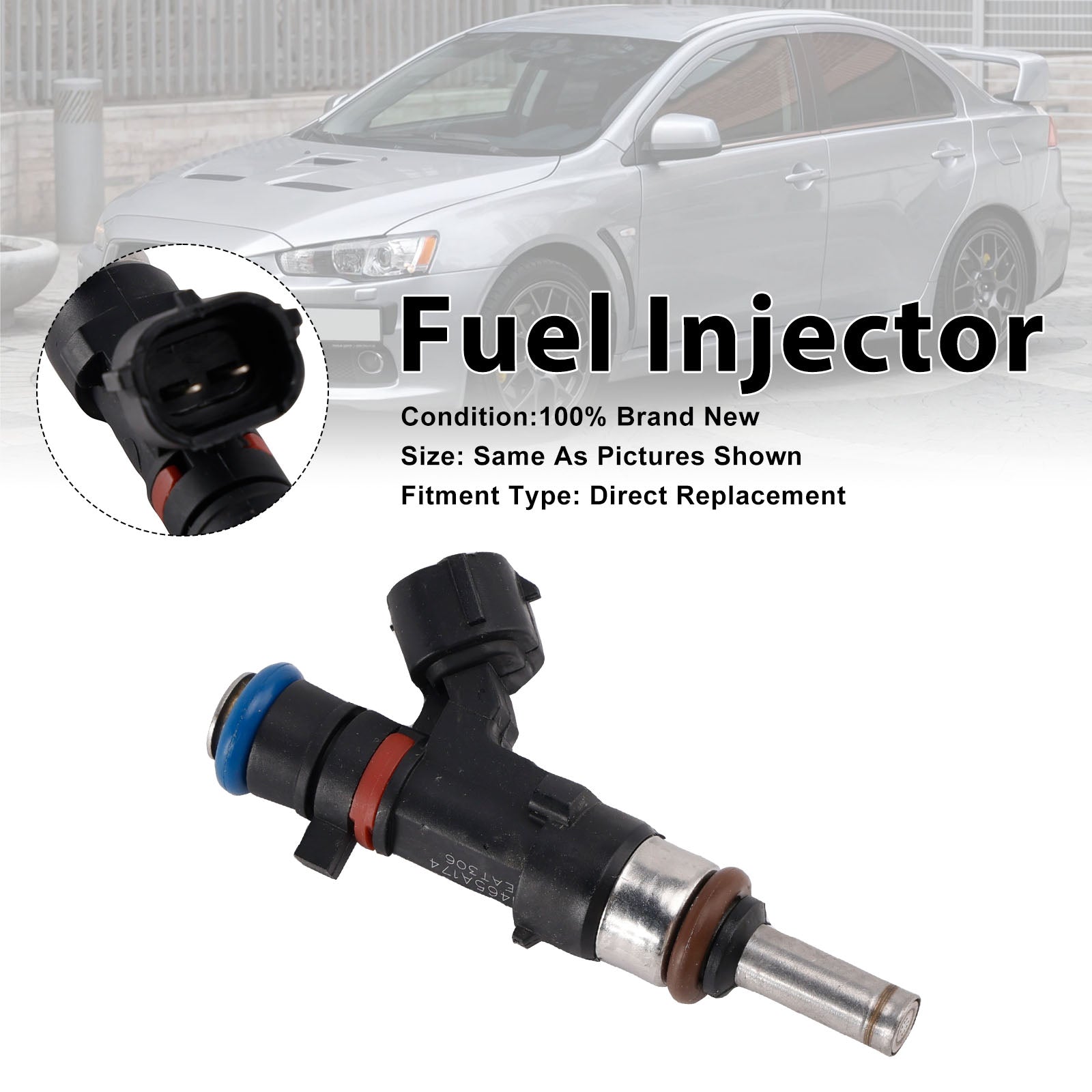 1Pcs Fuel Injector For Mitsubishi Lancer Evolution 2008-2015 1465A174