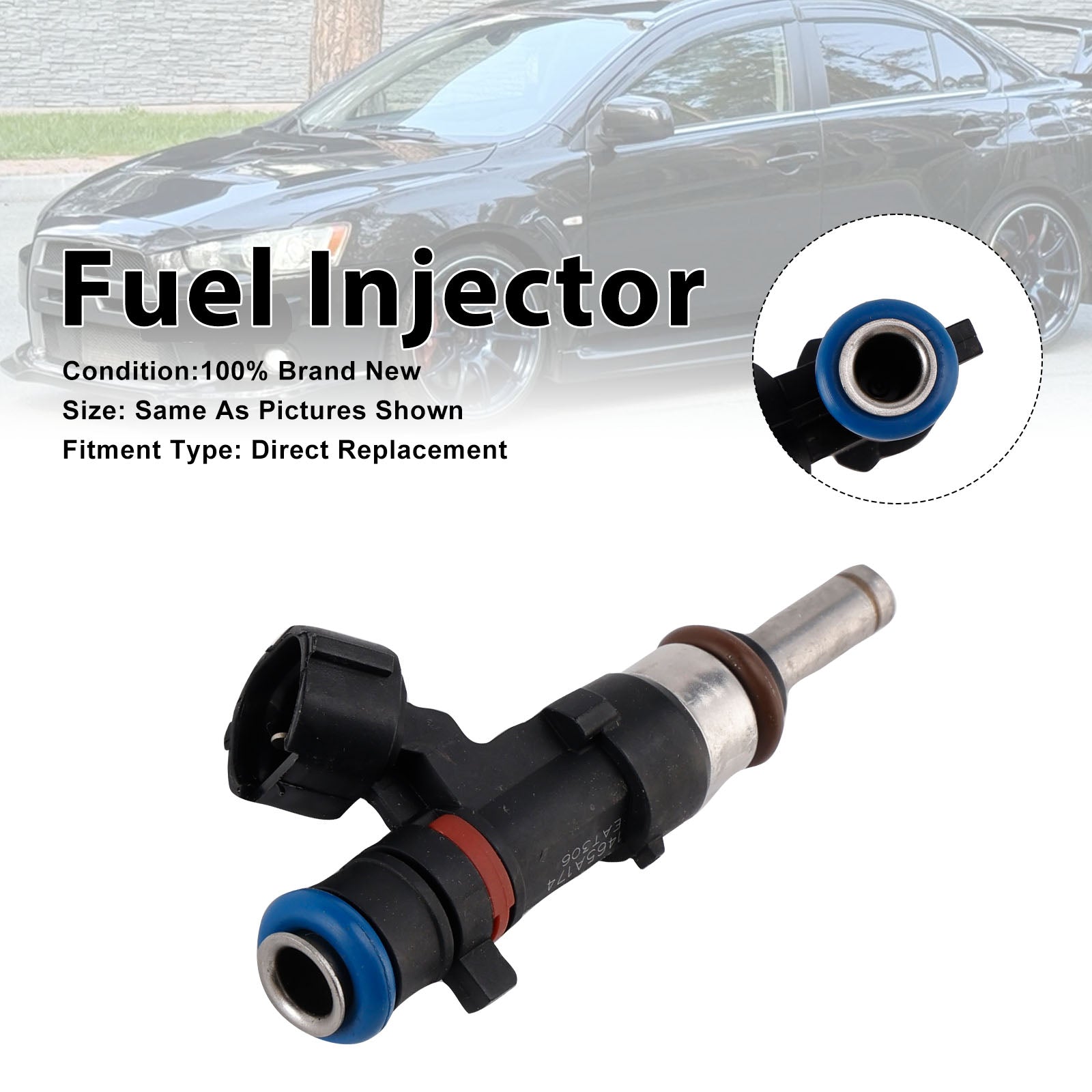 1Pcs Fuel Injector For Mitsubishi Lancer Evolution 2008-2015 1465A174