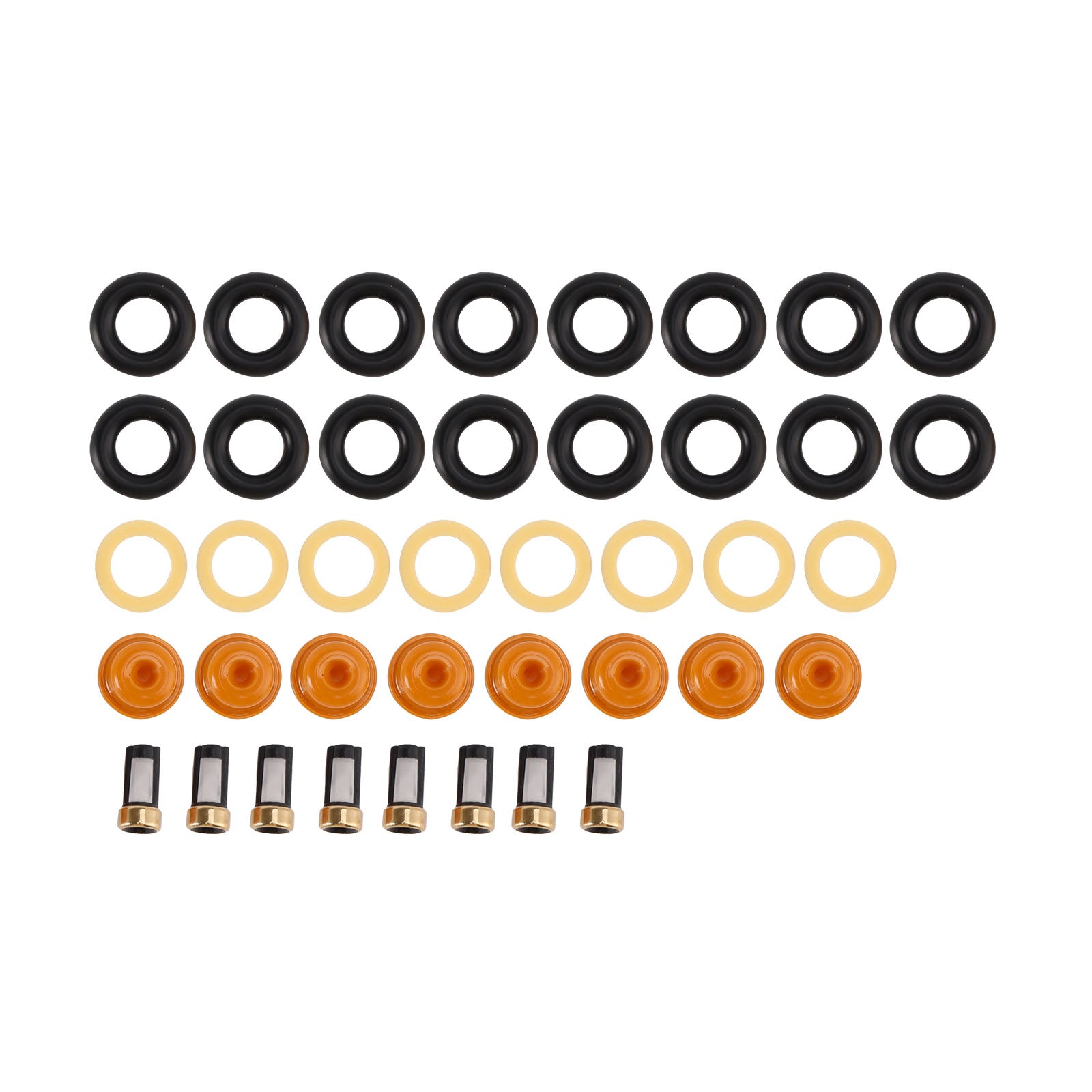 Fuel Injector Seal O-Ring 280150947 Fit Ford F-250 F-350 7.5L V8 1995-1997