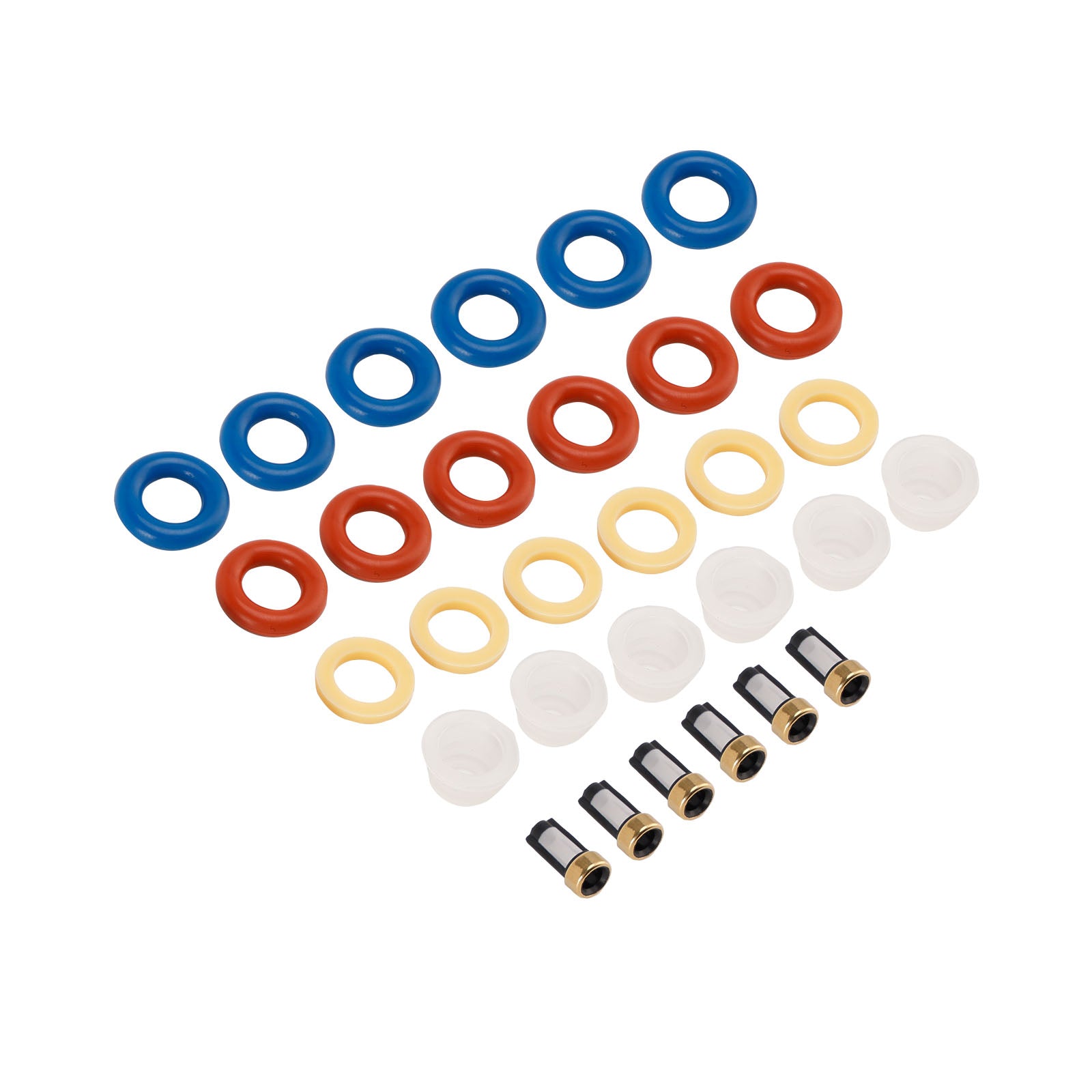 Fuel Injector Seal O-Ring 0280150947 Fit Ford Aerostar 86-87 Mustang 1987-1993