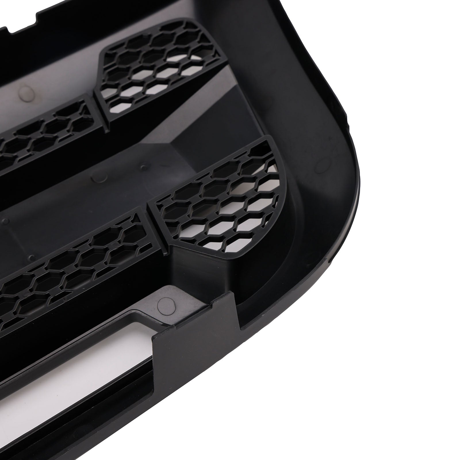 Matt Black Front Bumper Grille Grill Fit Ford Ranger 2004-2011 With LED Light