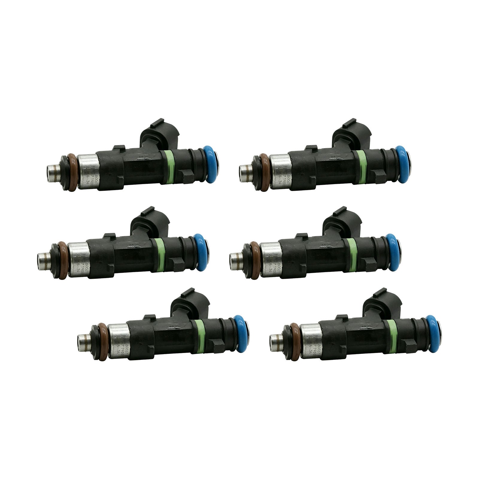 6Pcs Fuel Injector For Nissan Murano 2003-2004 Quest 2004-2009 16600-7y000