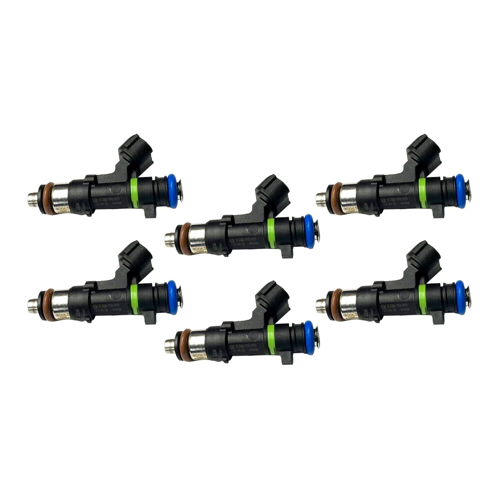 6Pcs Fuel Injector For Nissan Murano 2003-2004 Quest 2004-2009 16600-7y000