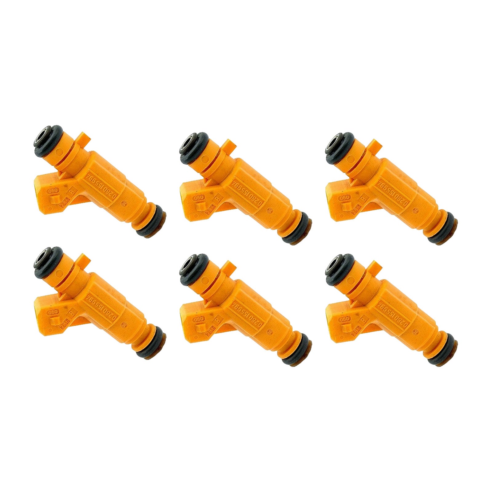 6Pcs Fuel Injector For Peugeot 607 For Renault Clio II 2000-02 0280155994
