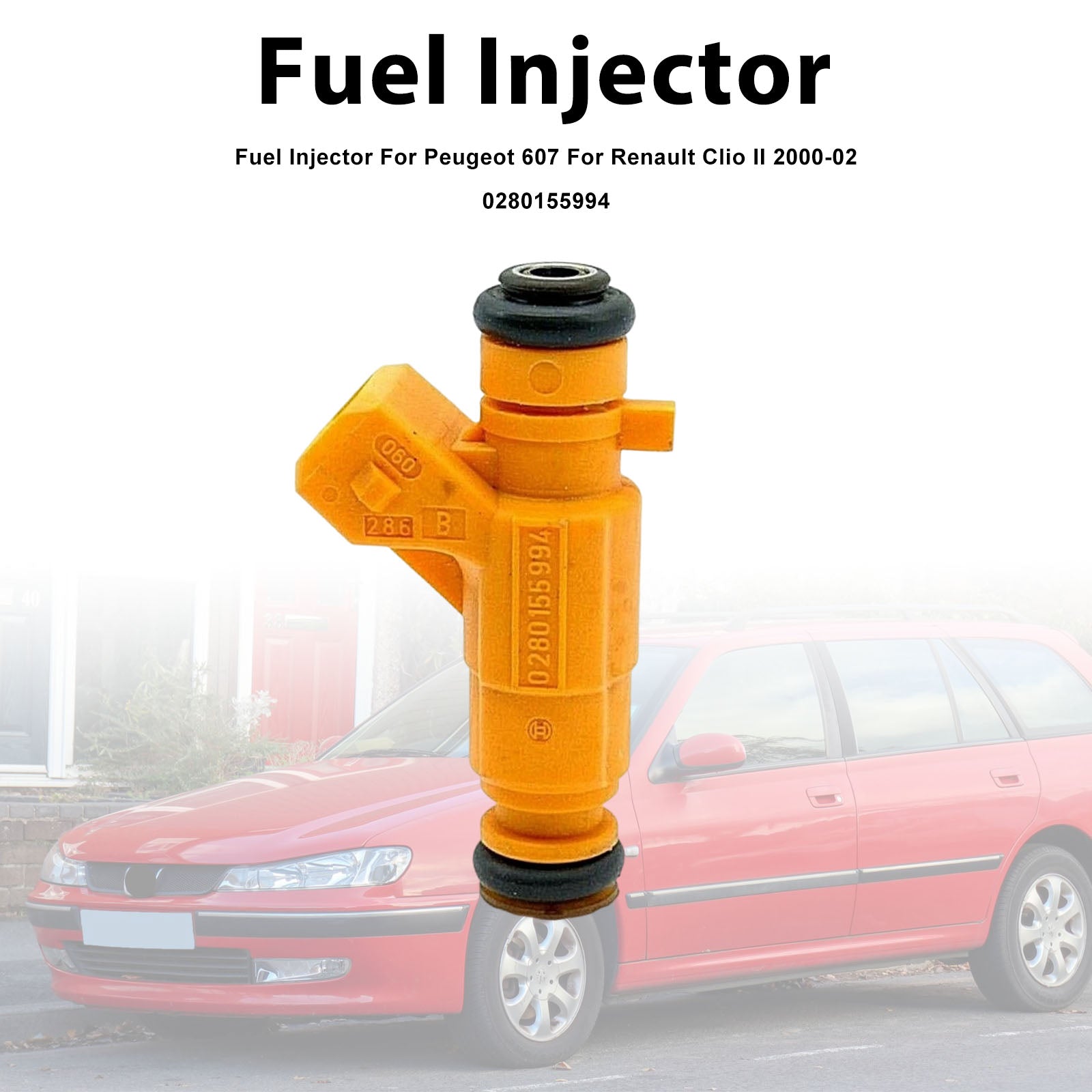 1Pcs Fuel Injector For Peugeot 607 For Renault Clio II 2000-02 0280155994