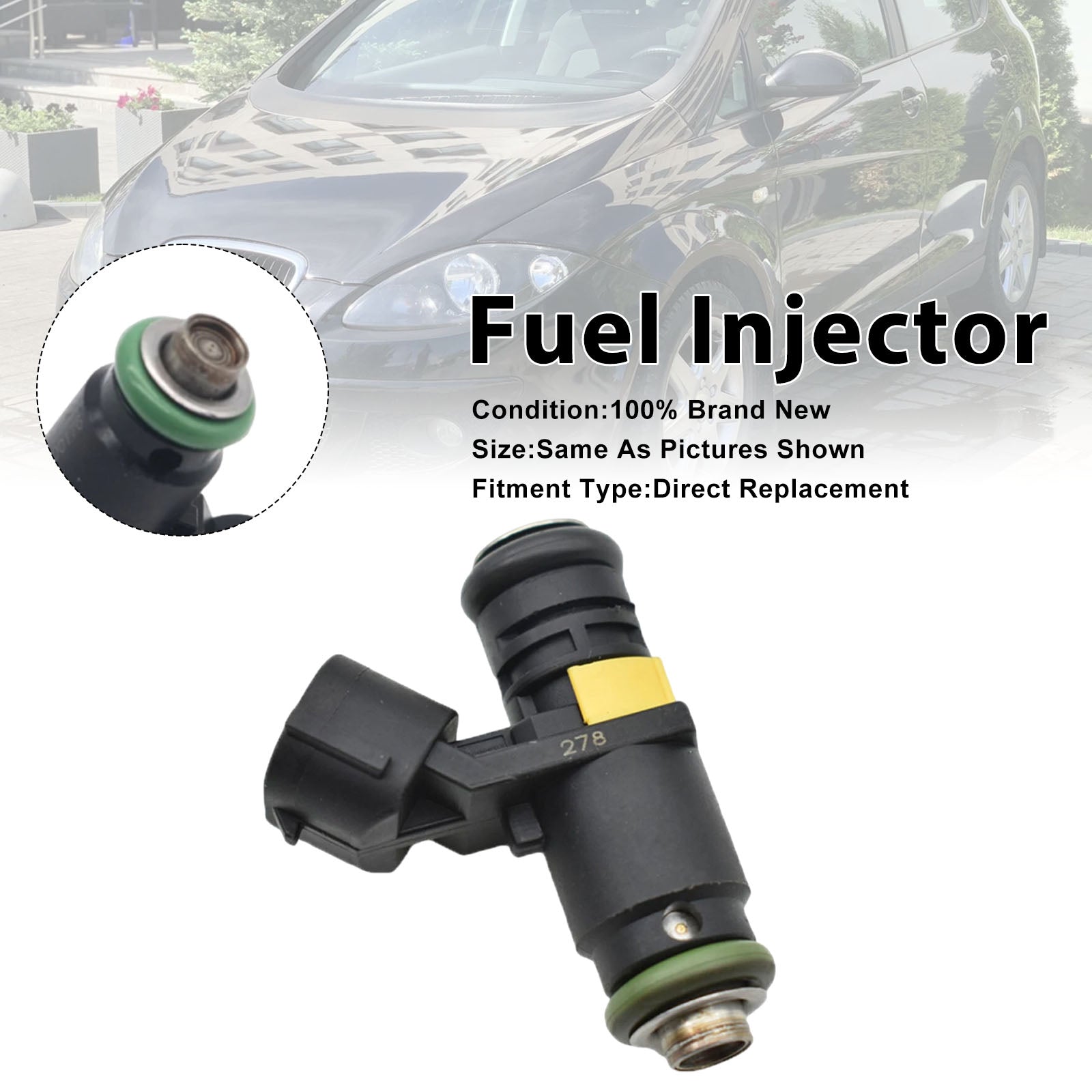 1Pcs Fuel Injector For Seat Altea For Skoda Fabia I 2006-2007 036906031AG