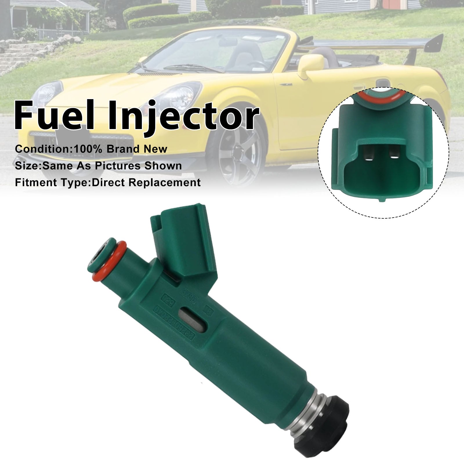 1Pcs Fuel Injector For Toyota Celica 2000-05 Corolla 2000-2004 23250-22040