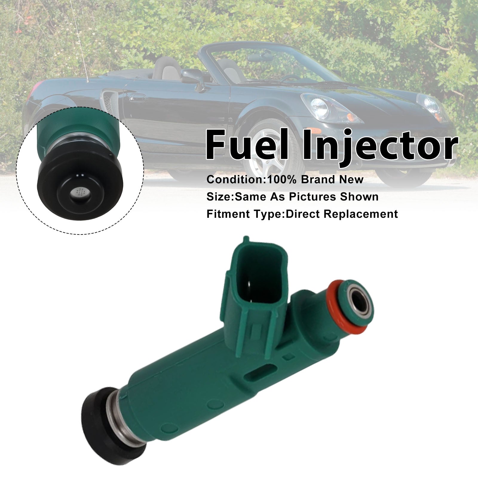 1Pcs Fuel Injector For Toyota Celica 2000-05 Corolla 2000-2004 23250-22040
