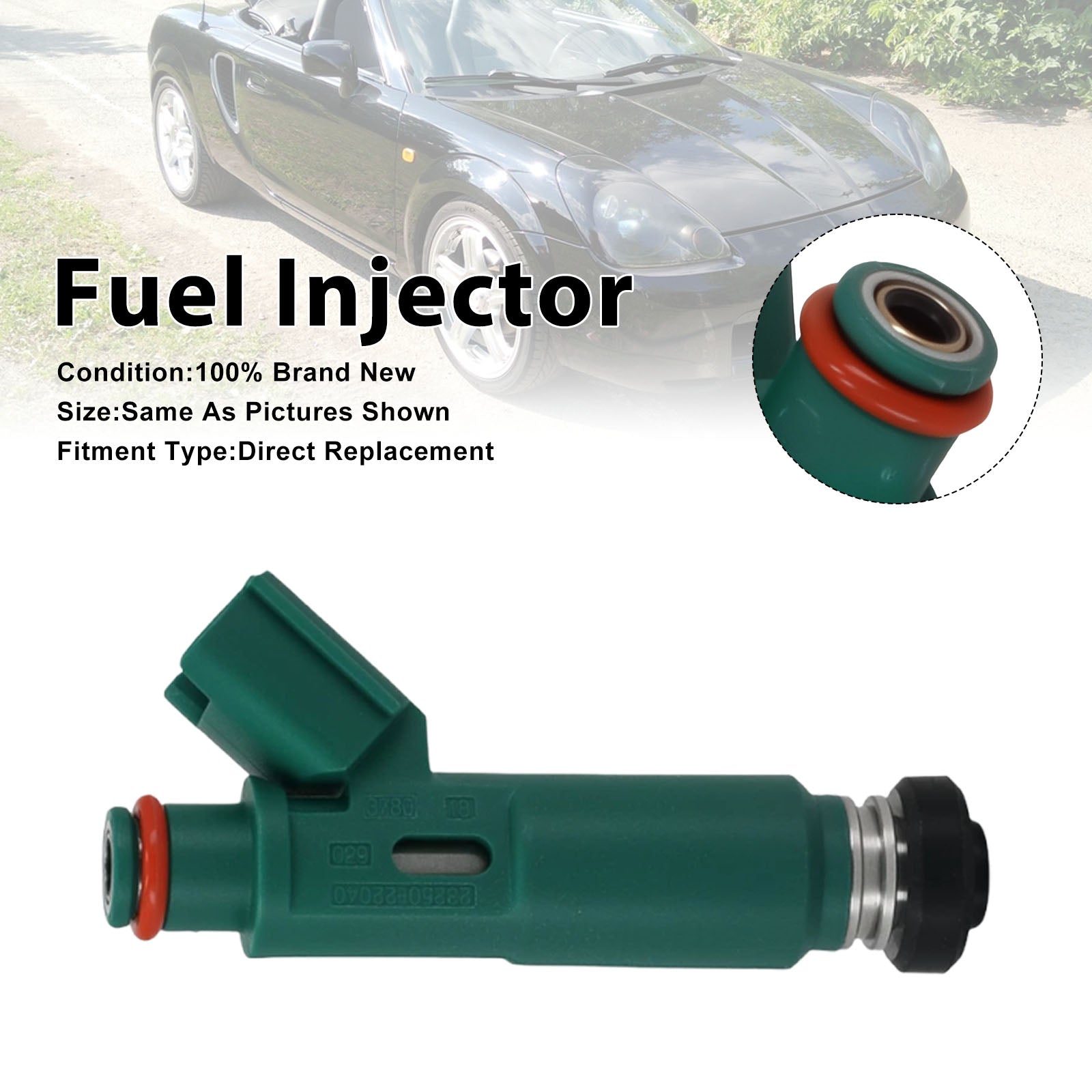 1Pcs Fuel Injector For Toyota Celica 2000-05 Corolla 2000-2004 23250-22040