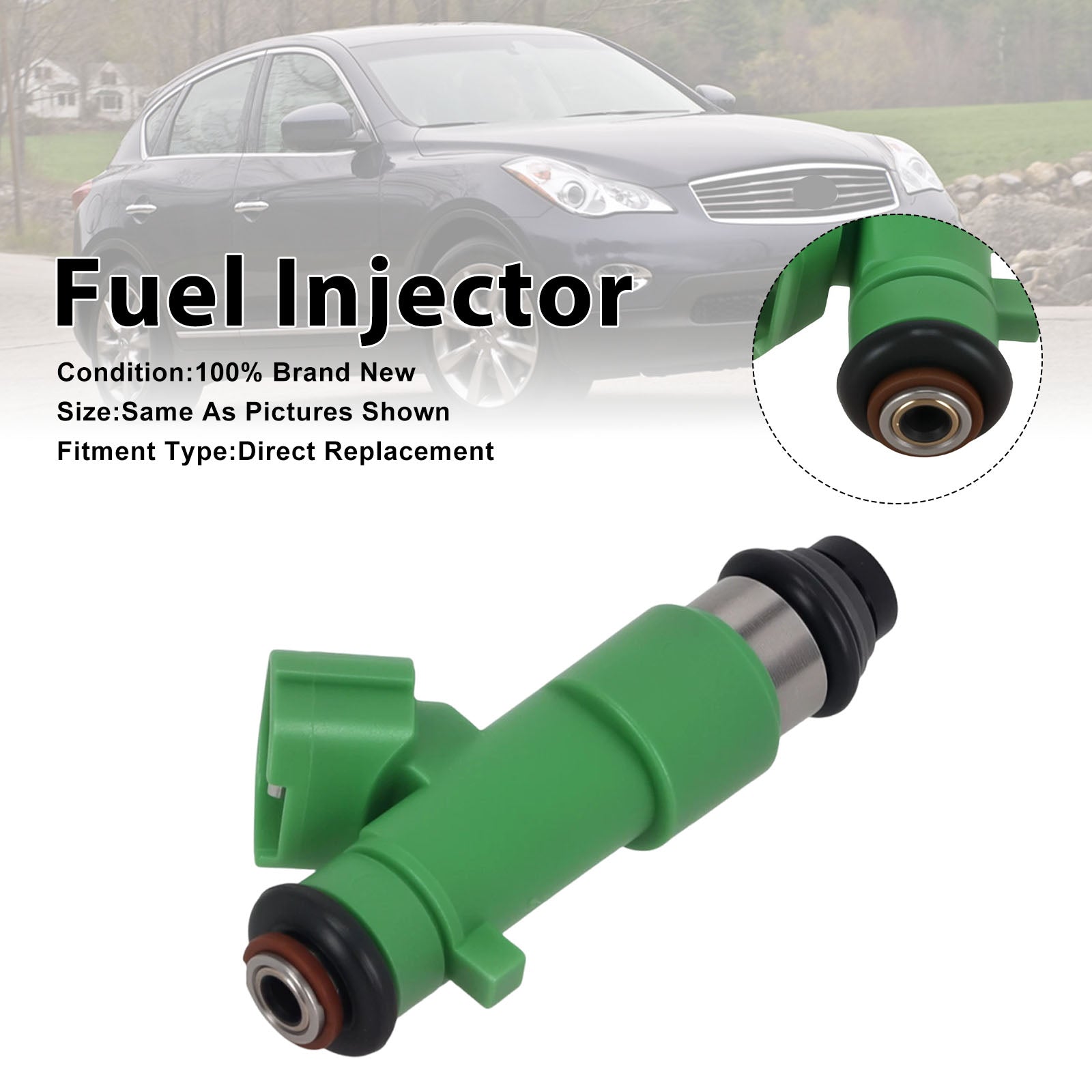 1Pcs Fuel Injector For Infiniti EX35 For Nissan Altima 07-18 16600-jk20a