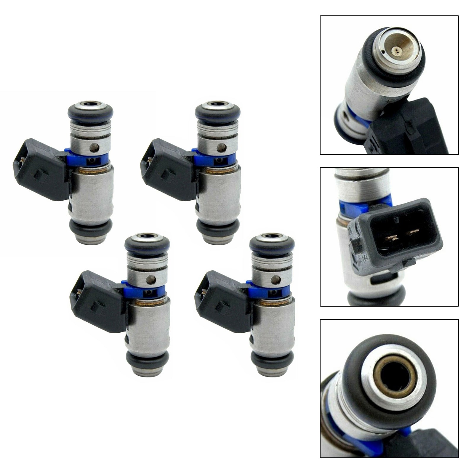 4Pcs Fuel Injector For Fiat Multipla 1999-2010 Doblo 2001-Onwards IWP164