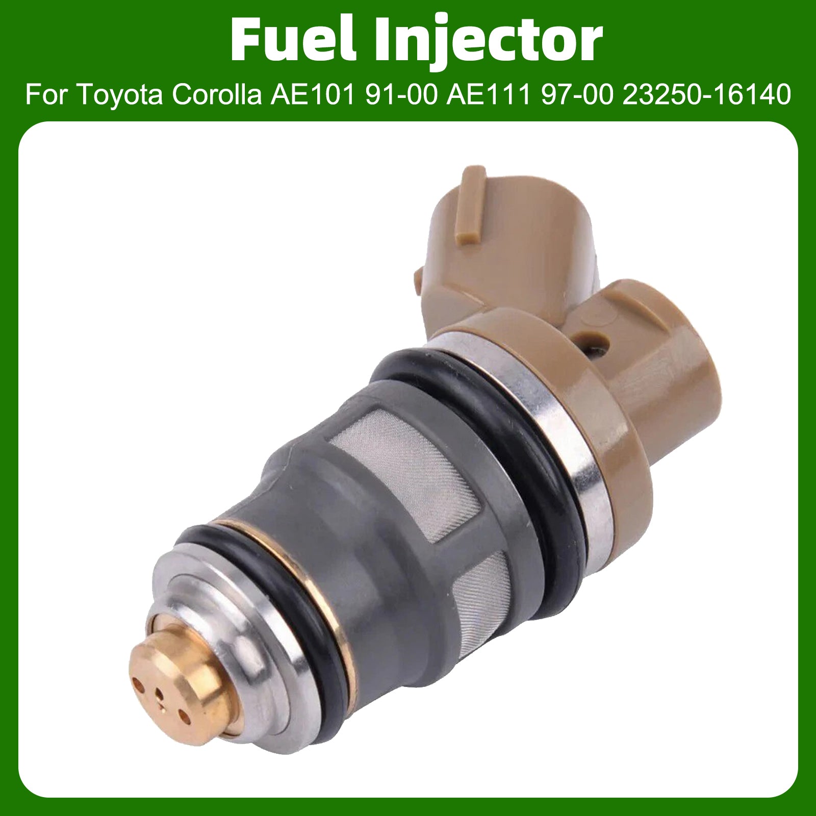 1Pcs Fuel Injector For Toyota Corolla AE101 91-00 AE111 97-00 23250-16140