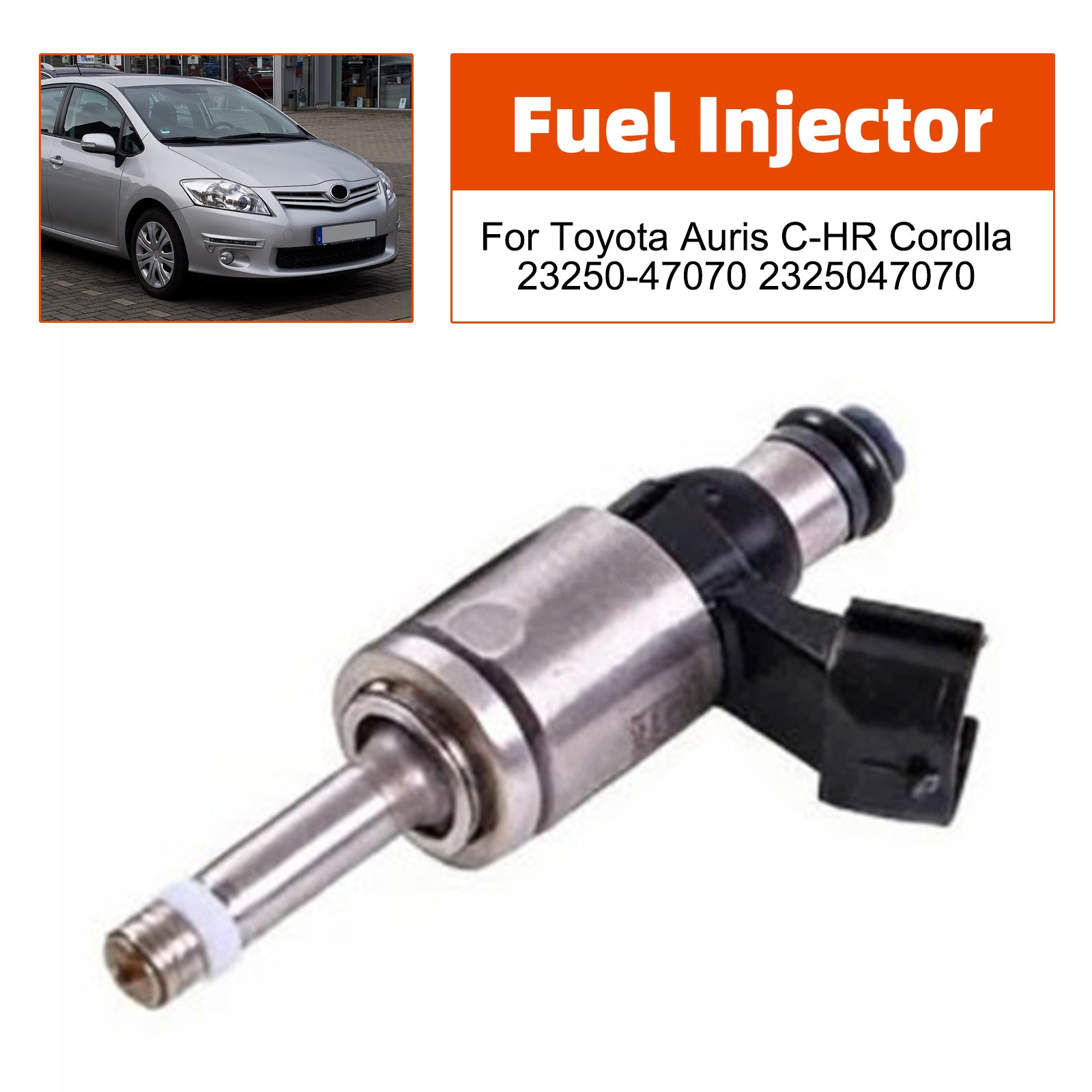 1Pcs Fuel Injector For Toyota Auris C-HR Corolla 23250-47070 2325047070