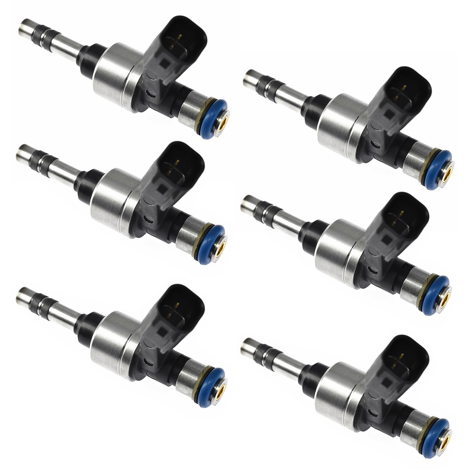 6Pcs Fuel Injector For Cadillac CTS SRX For GMC Terrain 2010-11 12629927