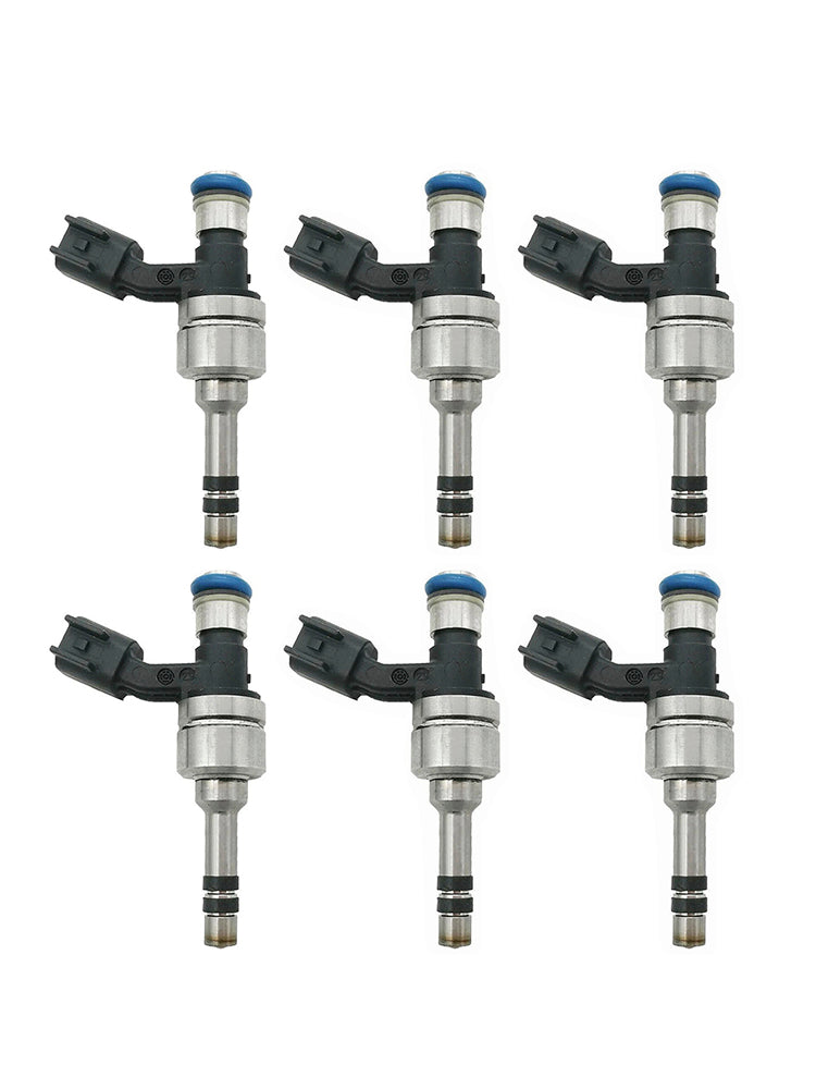 6Pcs Fuel Injector For Cadillac CTS SRX For GMC Terrain 2010-11 12629927