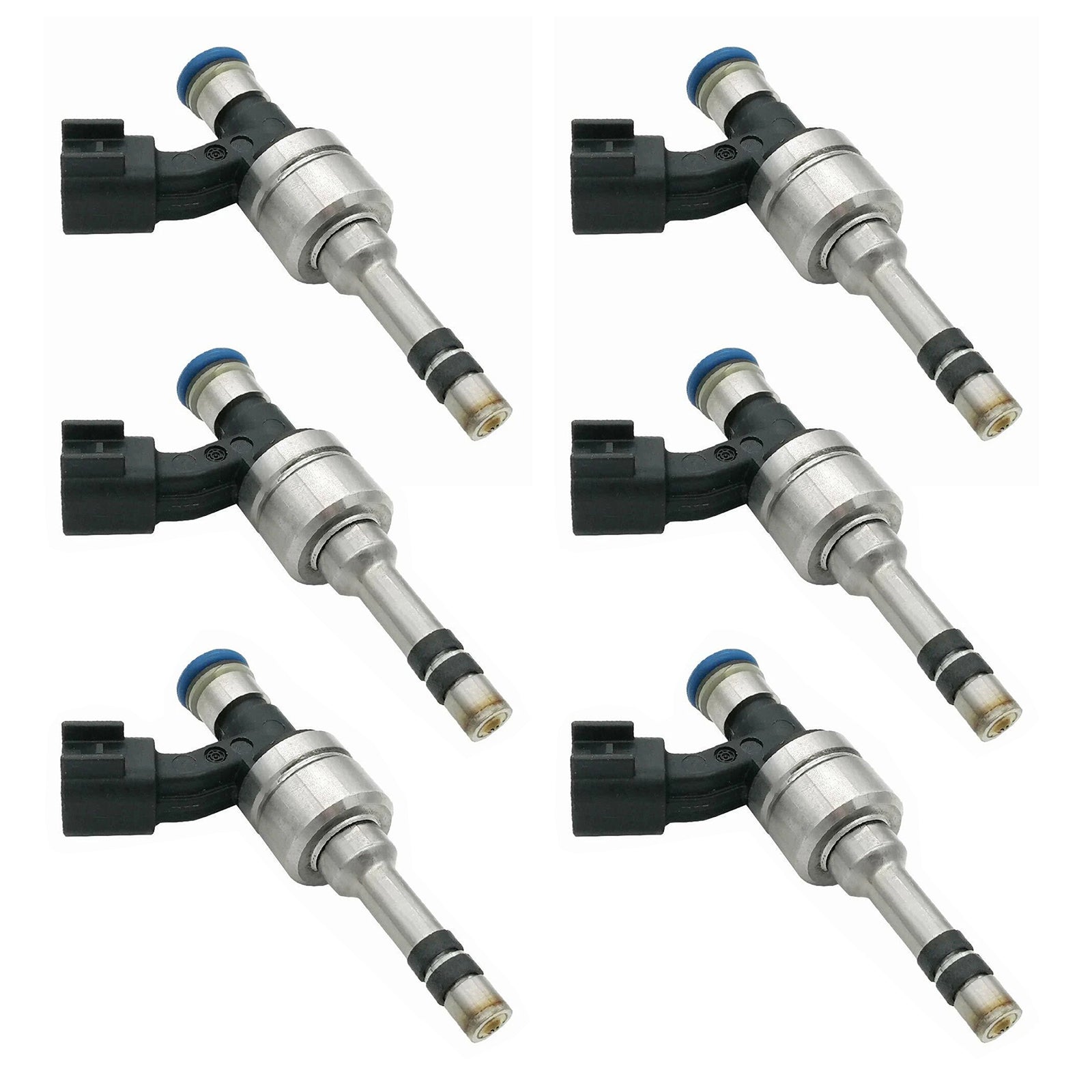 6Pcs Fuel Injector For Cadillac CTS SRX For GMC Terrain 2010-11 12629927