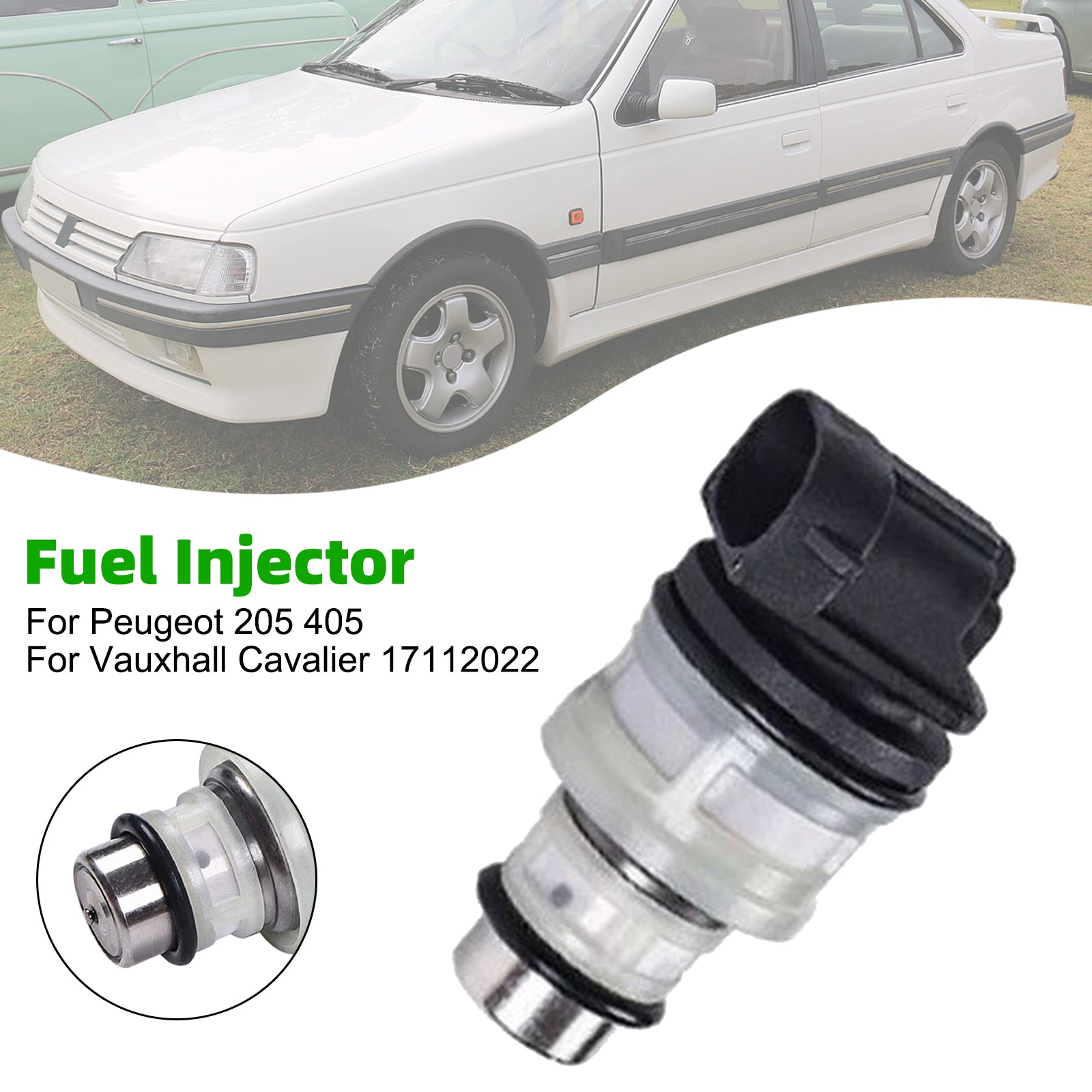 1Pcs Fuel Injector For Peugeot 205 405 For Vauxhall Cavalier 17112022