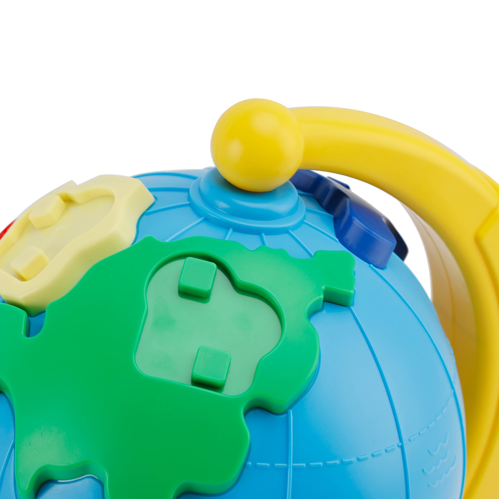5In1 Interactive Light Up Globe With Sound,Puzzle,Bead Maze And World Map Toy