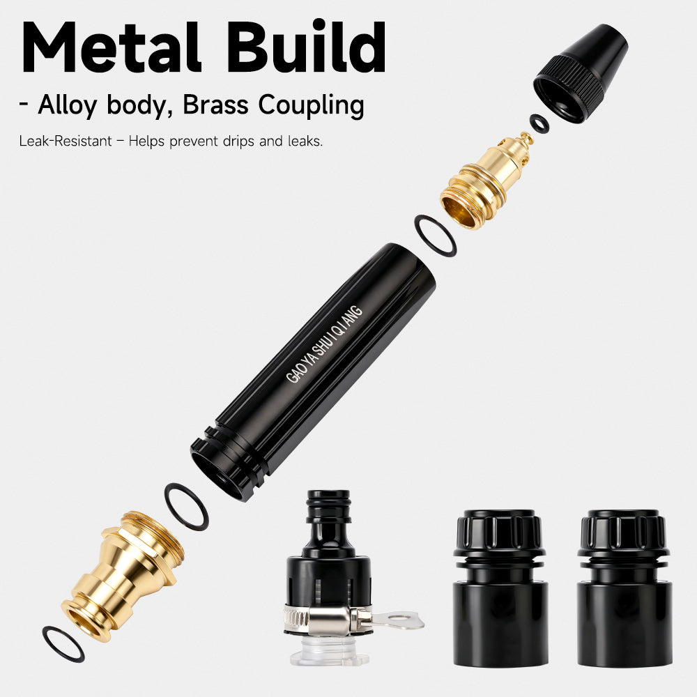 2 PCS High Pressure Garden Hose Nozzle Set