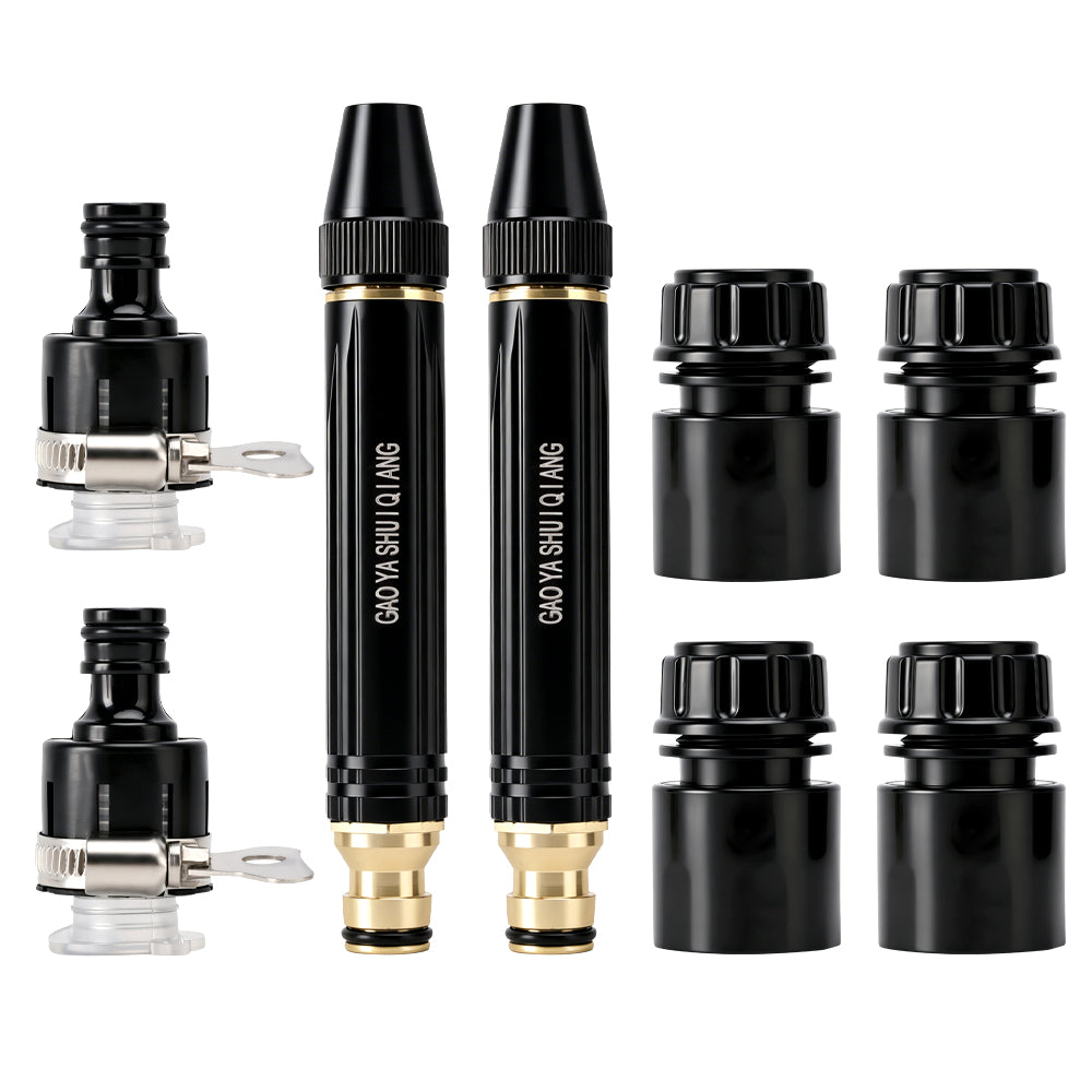 2 PCS High Pressure Garden Hose Nozzle Set