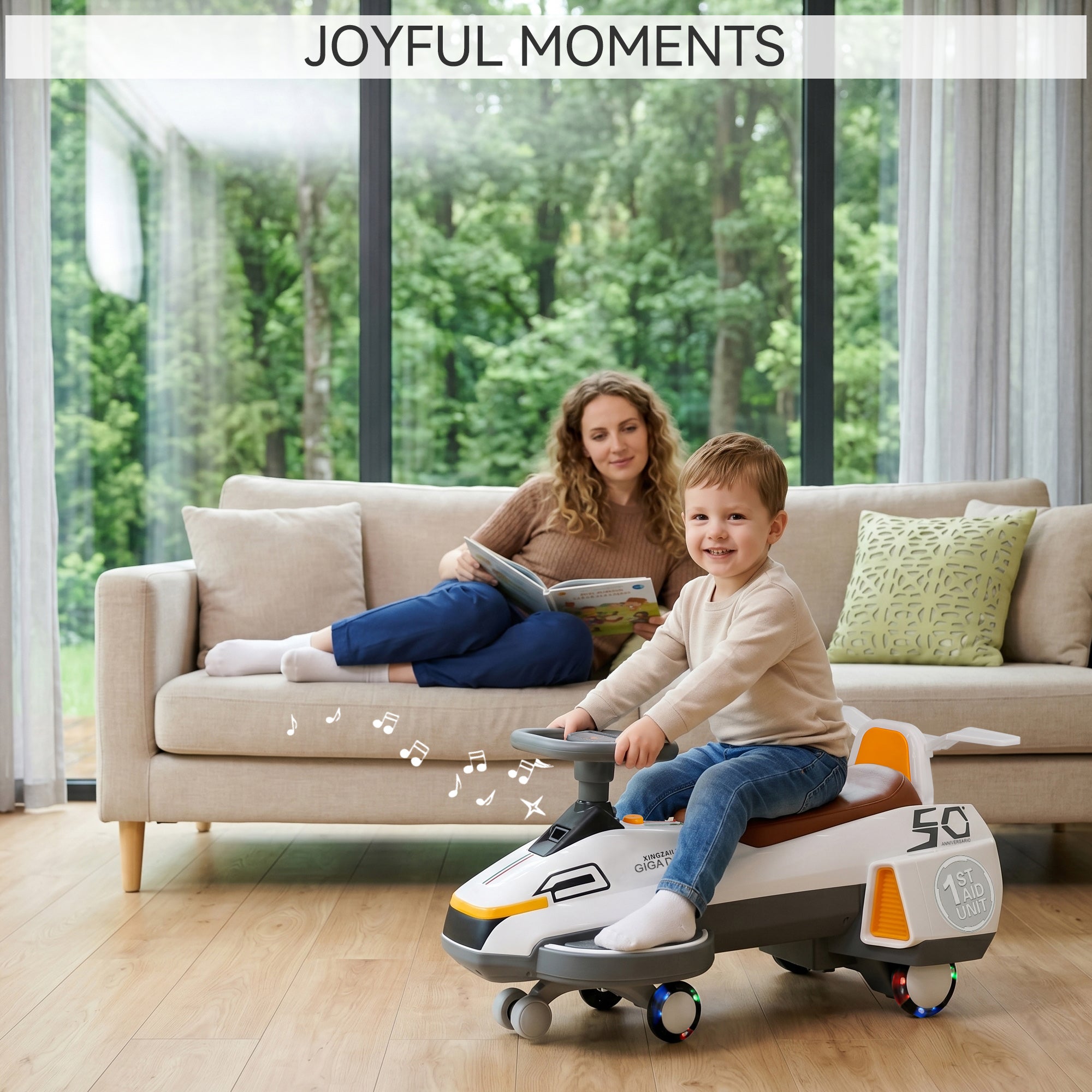 Electric Wiggle Car for Kids