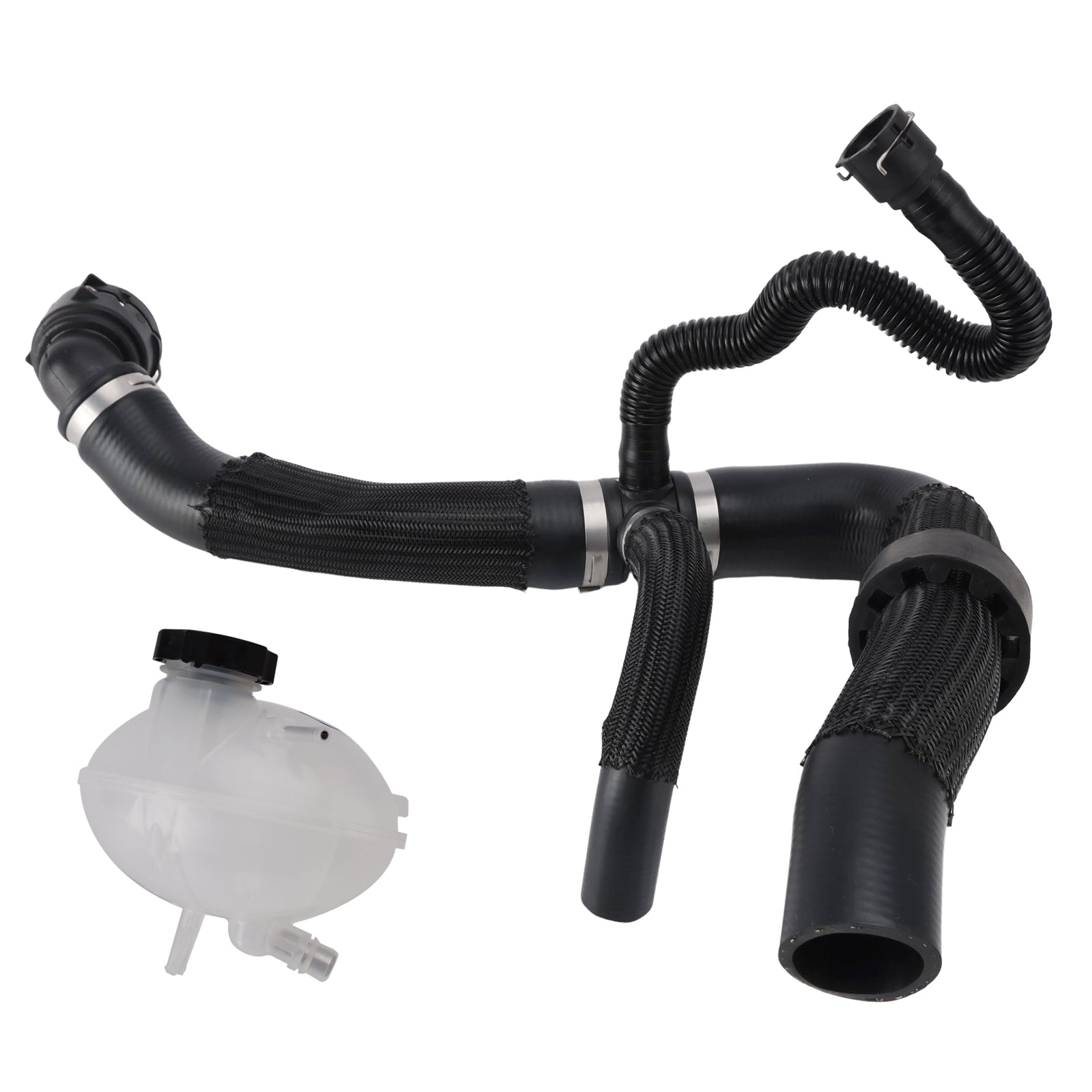 Lower Radiator Coolant Hose & Reservoir Expansion Tank 68380330AB For Jeep