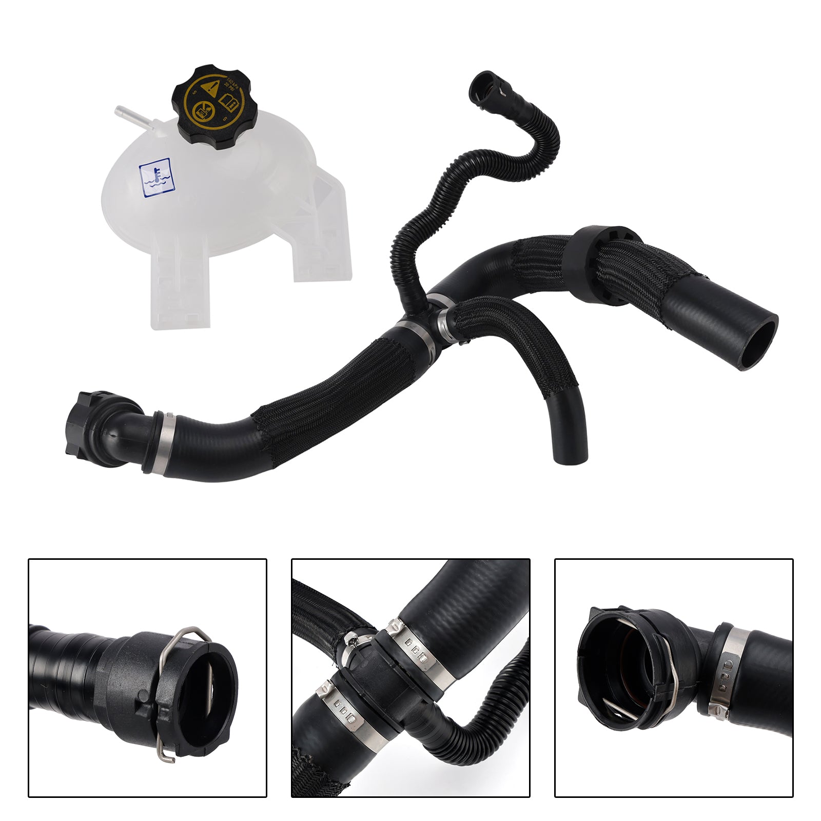 Lower Radiator Coolant Hose & Reservoir Expansion Tank 68380330AB For Jeep