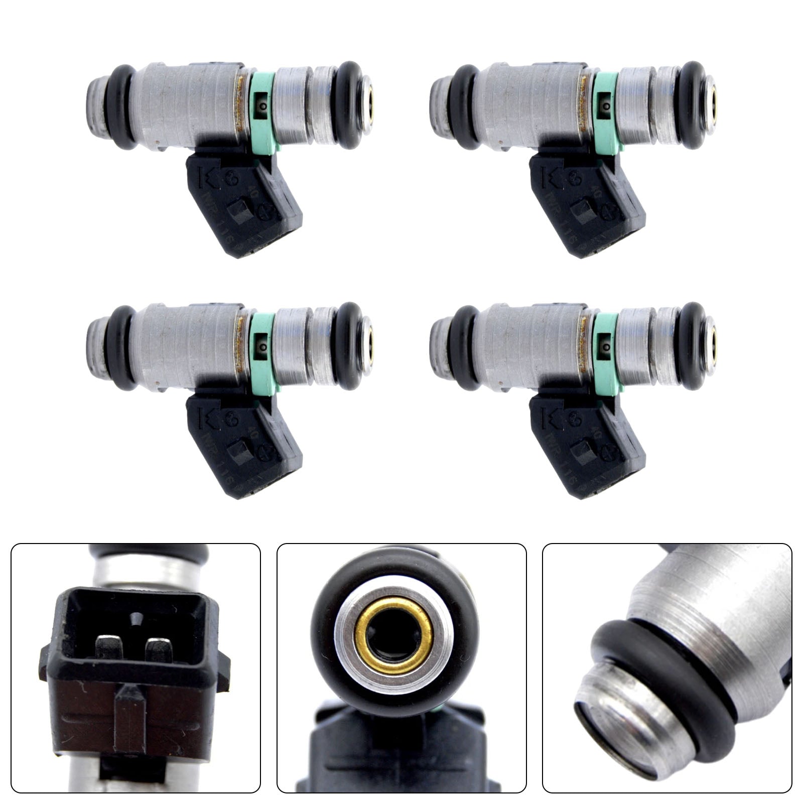 4Pcs Fuel Injector For Fiat Doblo 2001-2010 Seicento 1999-2010 iwp116
