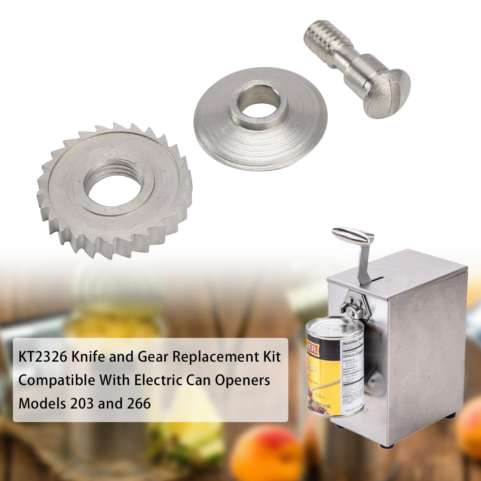 KT2326 Replacement Knife And Gear Kits For 203 And 266 Electric Can Openers