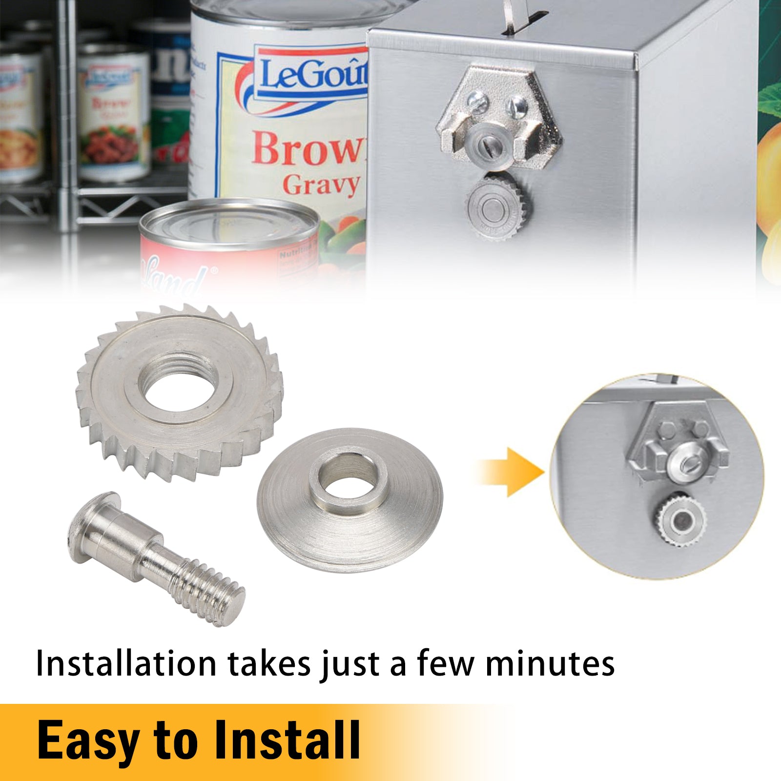KT2326 Replacement Knife And Gear Kits For 203 And 266 Electric Can Openers