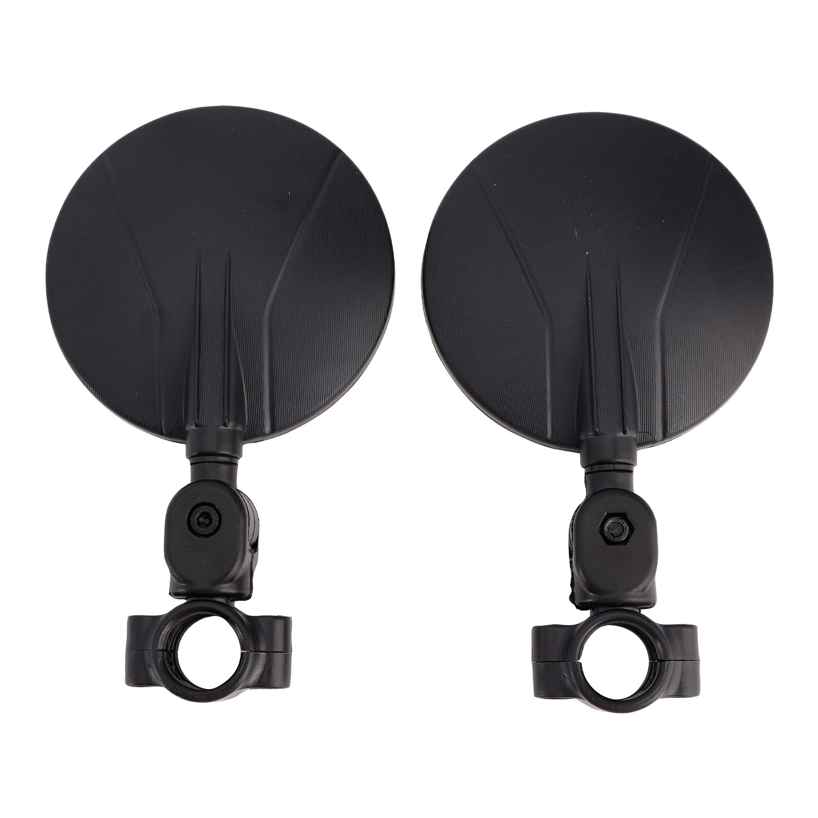 Black Adjustable Handlebar Mirror Folding Mirrors For 22-24 mm Enduro Handle bar