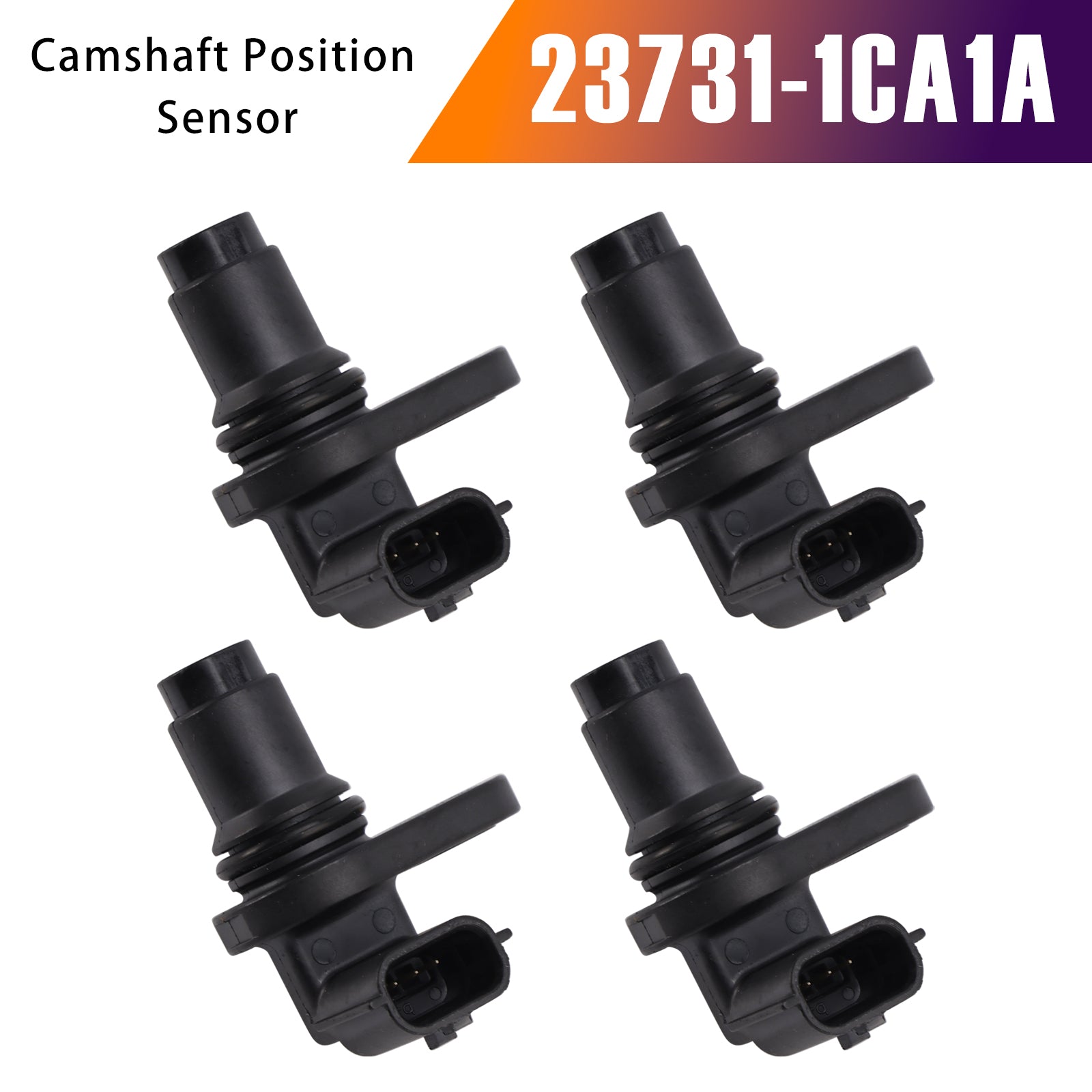 4x Camshaft Position Sensor for Nissan TITAN 5.6L 2017-2019 TITAN XD 2016-2019