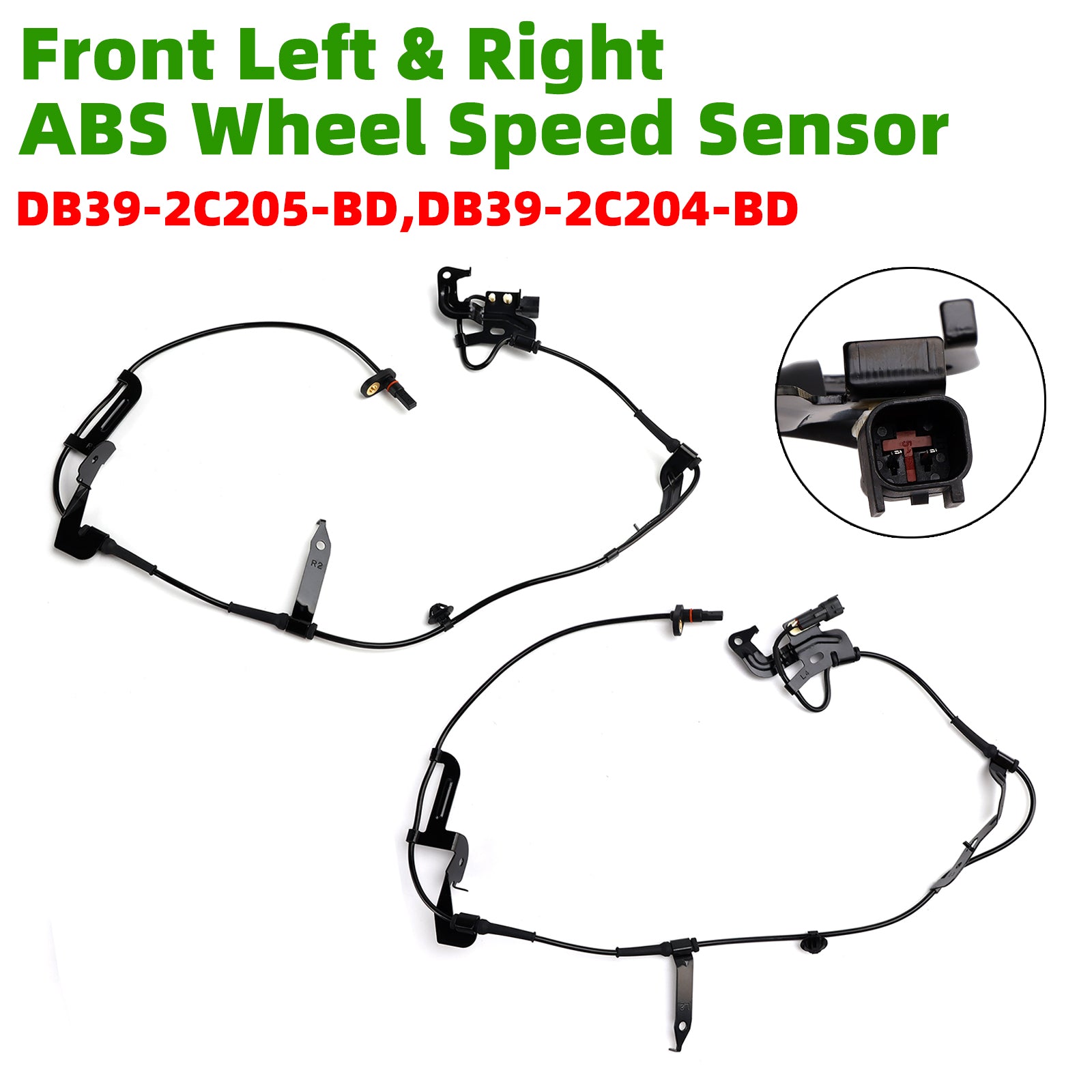 Front Left & Right ABS Wheel Speed Sensor for Ford Ranger 2.2 3.2 2011-2022
