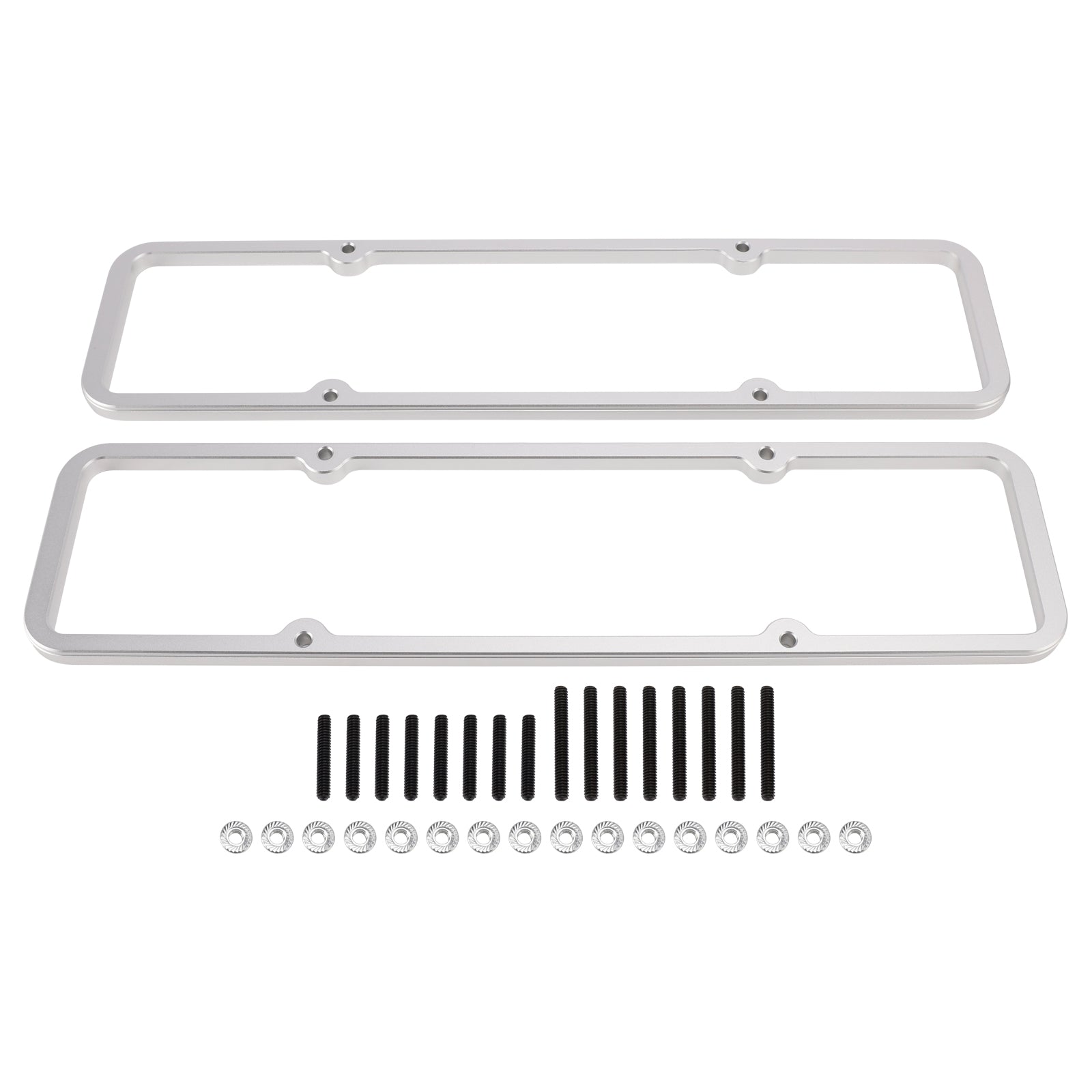 Small Block 1/2"3/8" Valve Cover Spacer 500 Riser 350 For Shaft Mount Roller