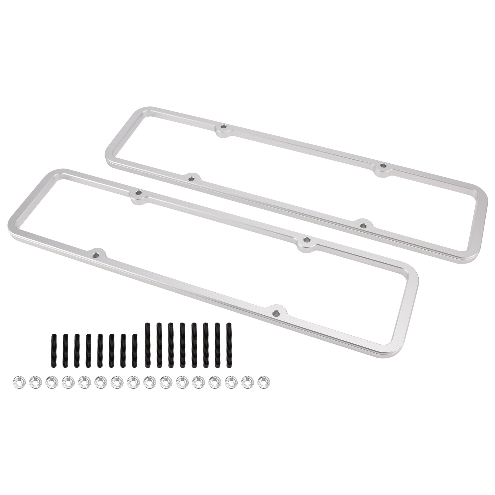 Small Block 1/2"3/8" Valve Cover Spacer 500 Riser 350 For Shaft Mount Roller