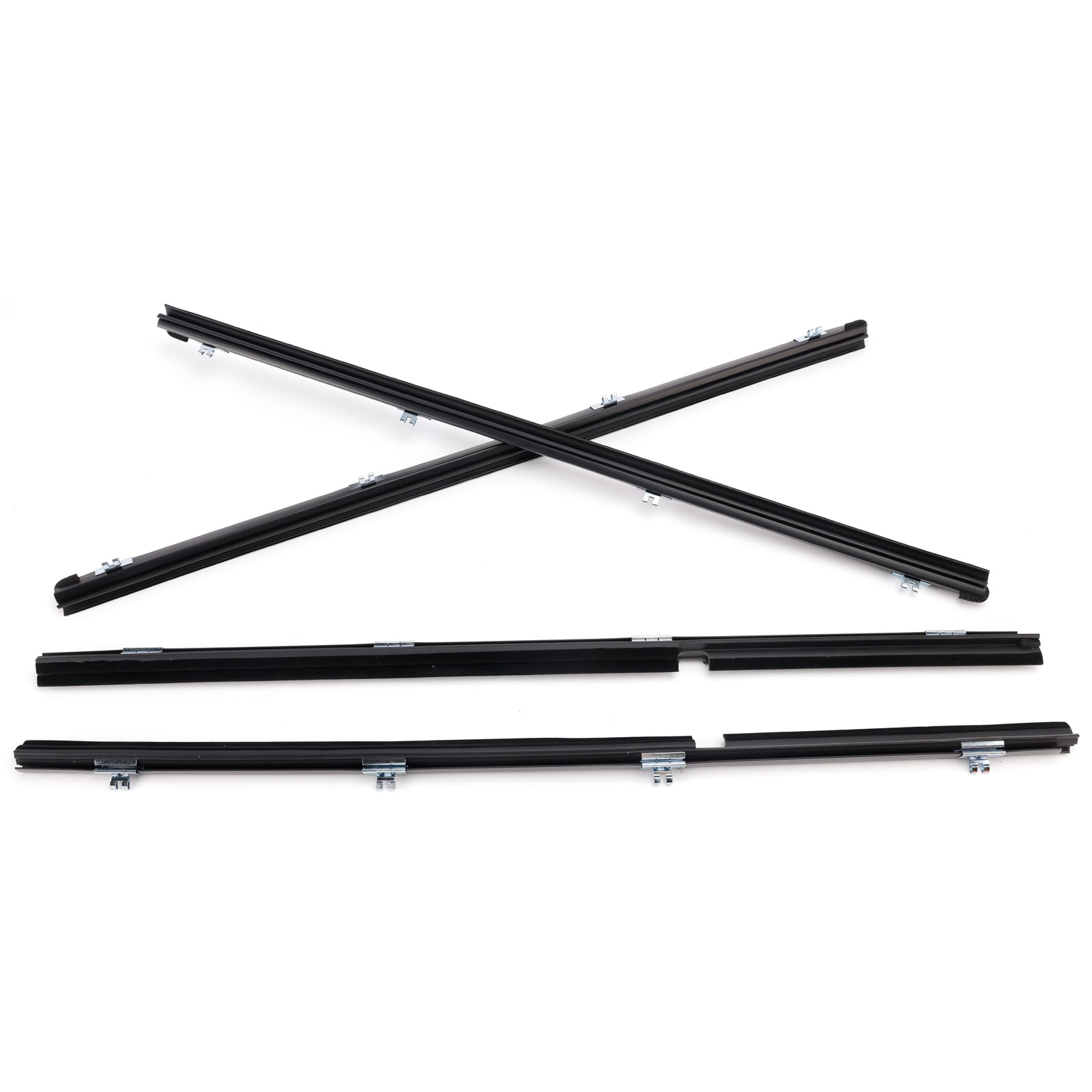 4Pcs Window Weatherstrip For Lexus RX330 RX350 RH400h 2004-2008